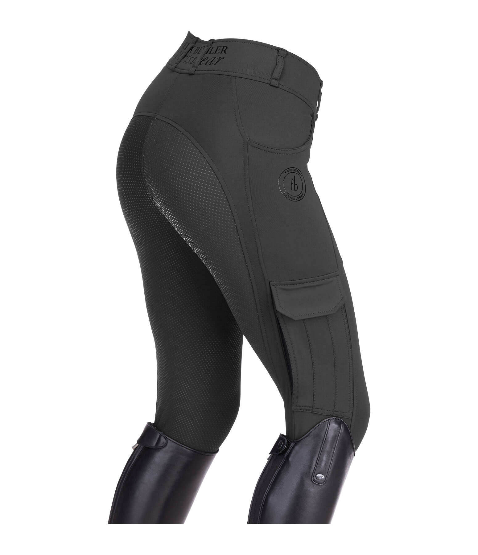 Pantaloni da equitazione hybrid full grip Melina