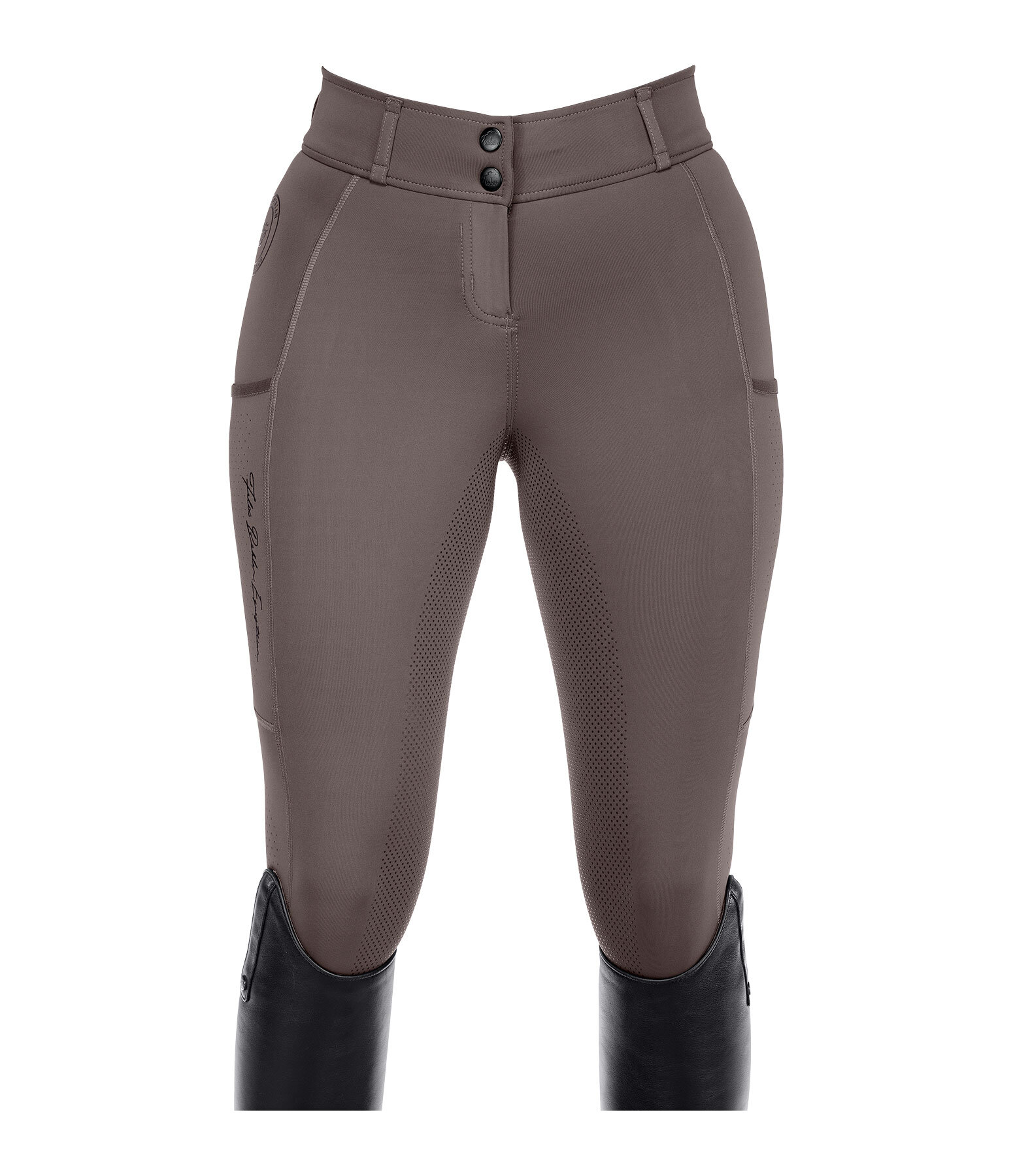 Pantaloni da equitazione hybrid full grip Mesh Aimee
