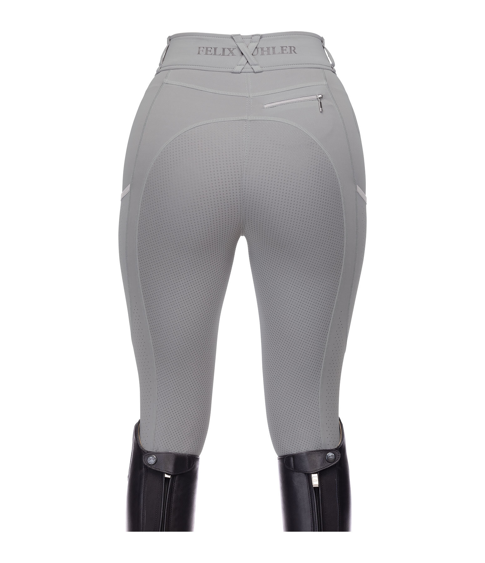 Pantaloni da equitazione hybrid full grip Mesh Aimee