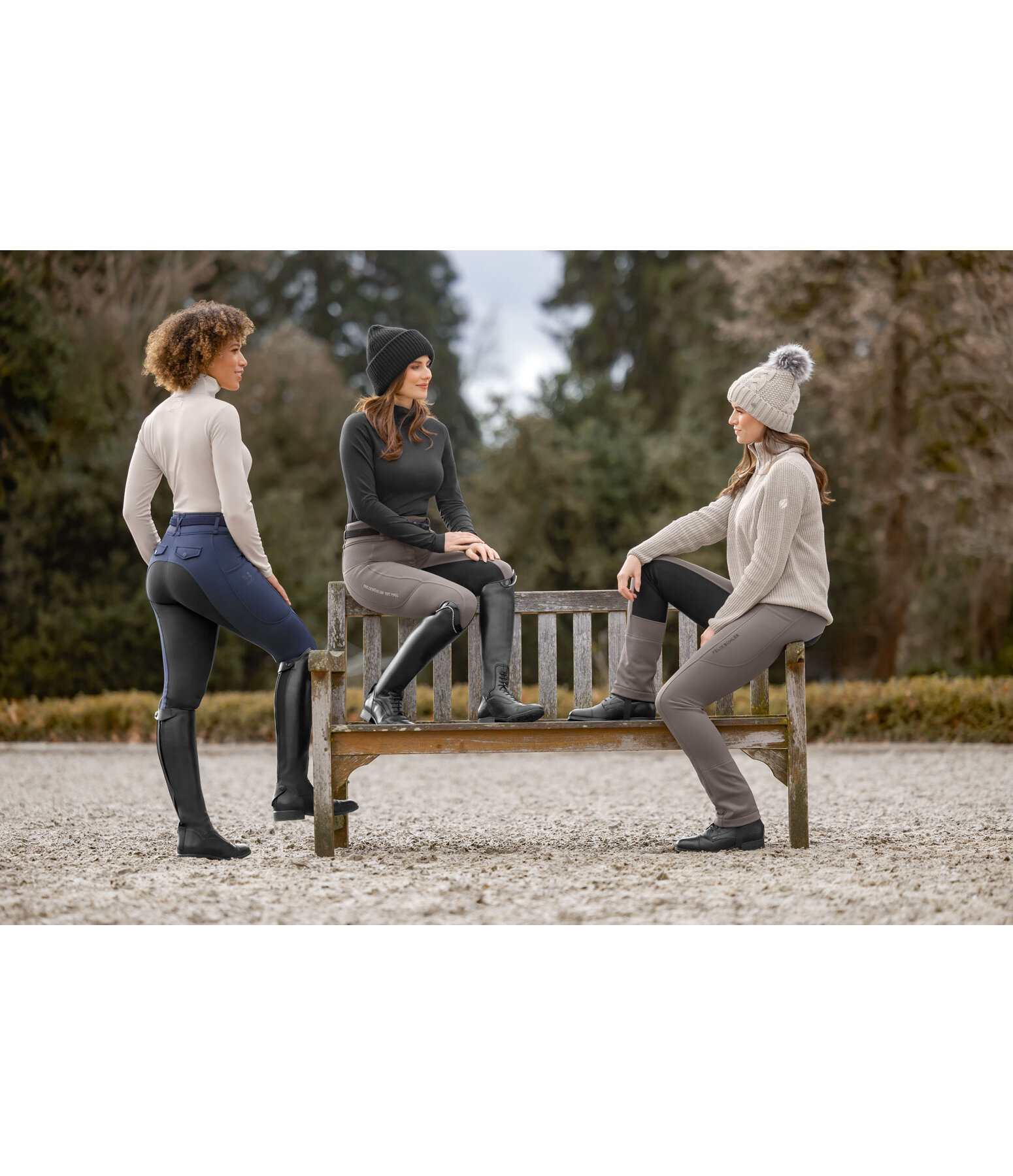Leggings da equitazione termici full seat Noelle Life Cycle CTS