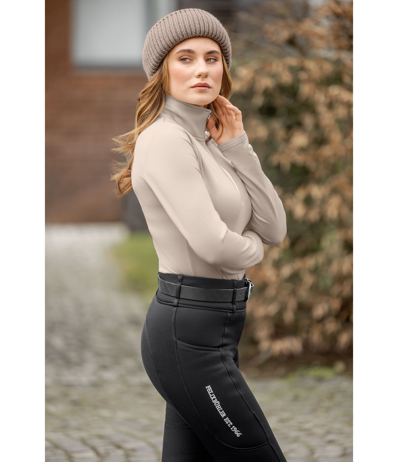 Leggings da equitazione termici full seat Noelle Life Cycle CTS