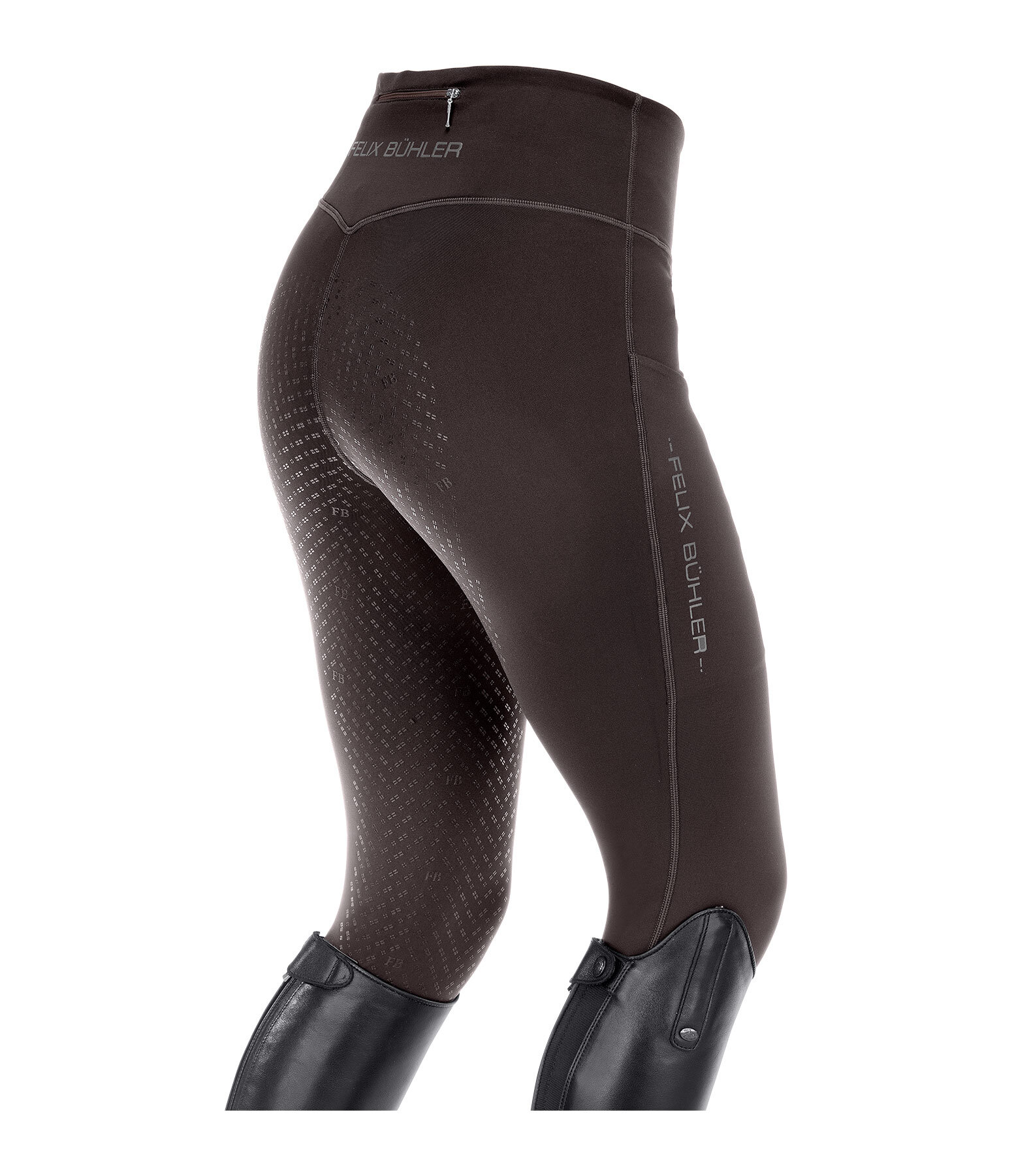 Leggings da equitazione termici full grip Mabelle