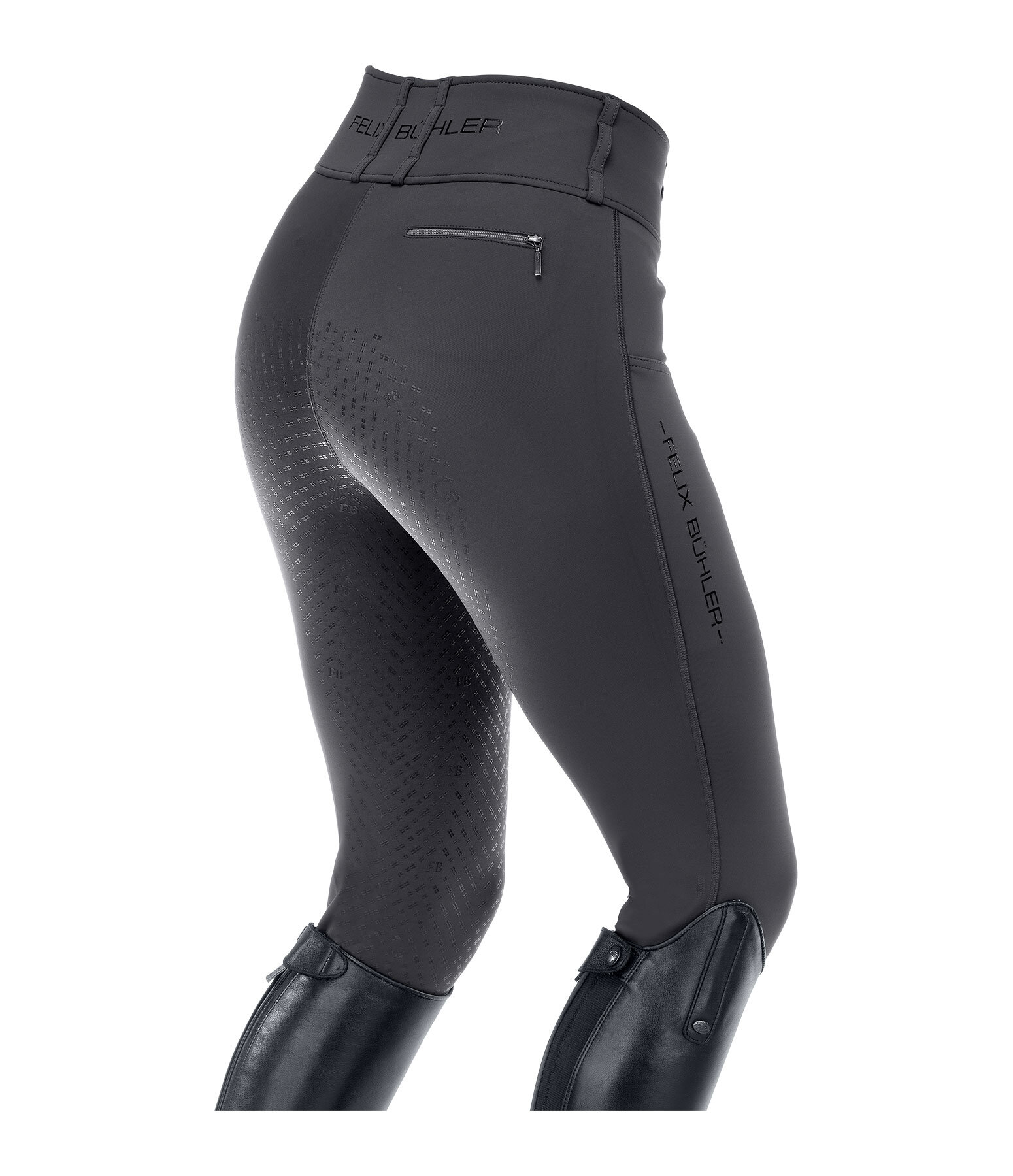 Pantaloni da equitazione hybrid termici full grip Leonie