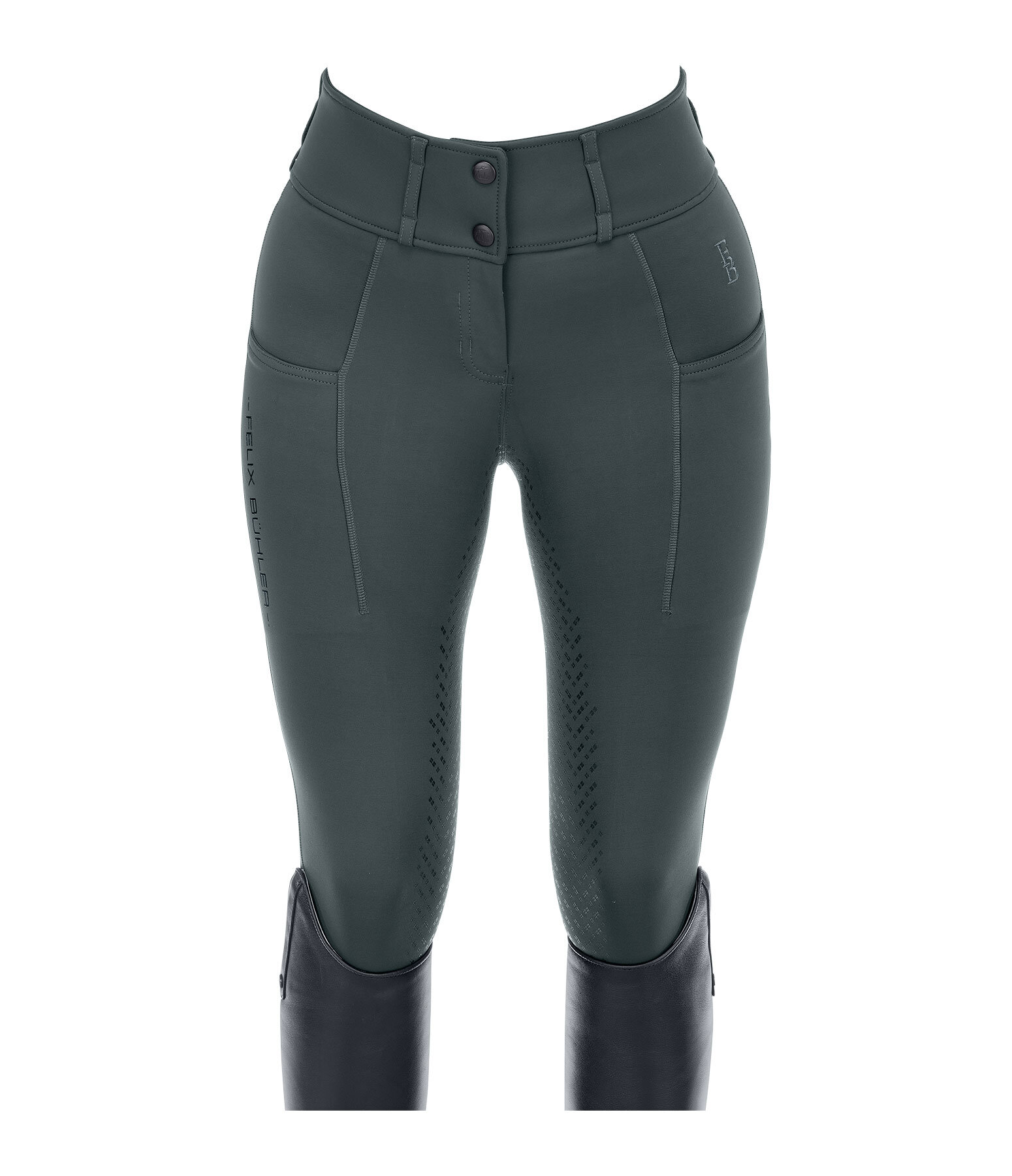 Pantaloni da equitazione hybrid termici full grip Leonie
