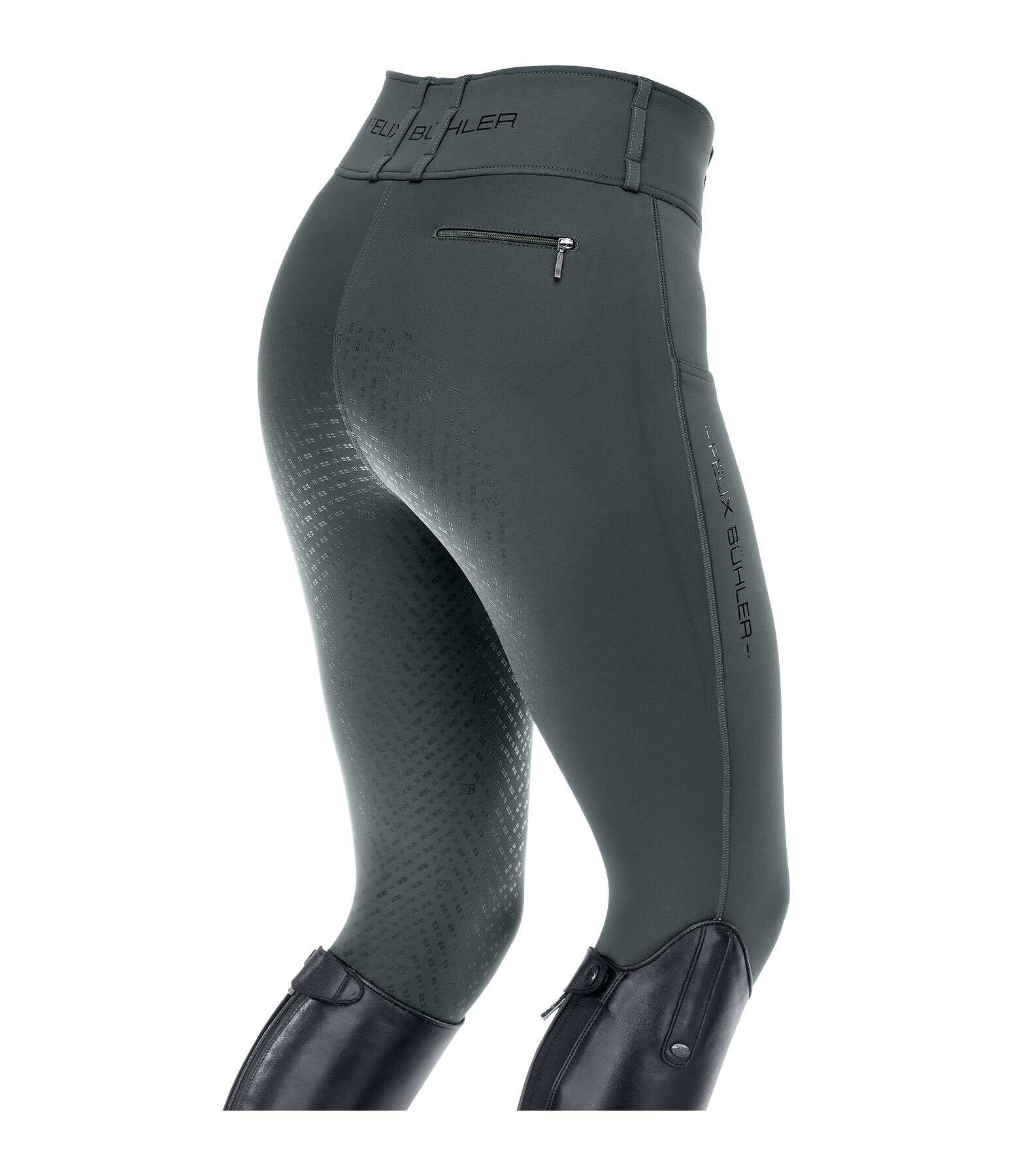 Pantaloni da equitazione hybrid termici full grip Leonie
