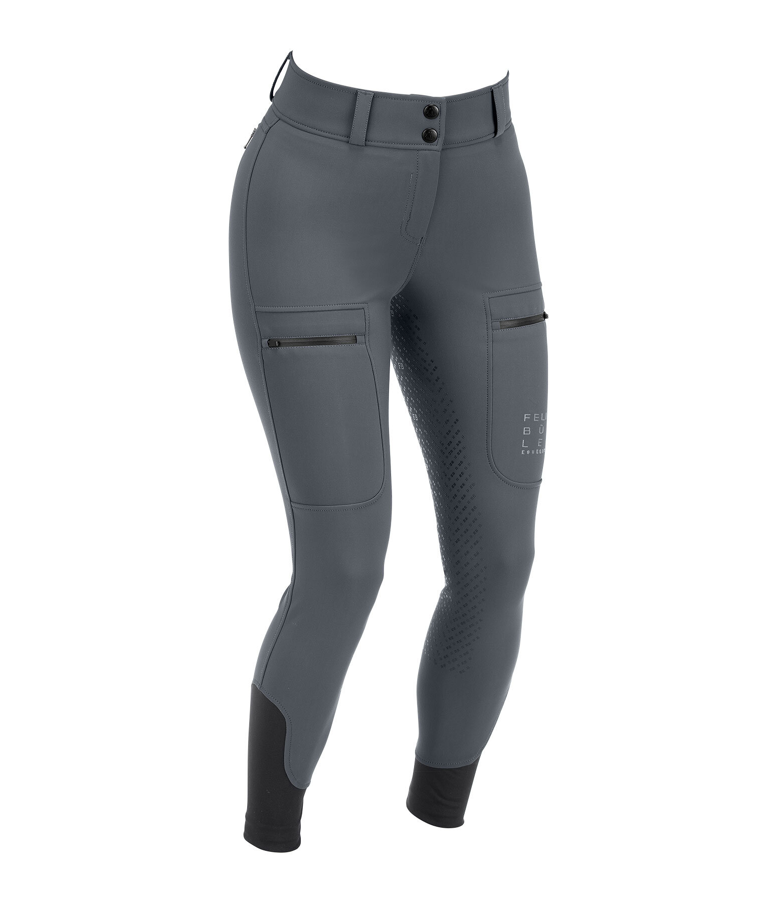 Pantaloni da equitazione termici softshell full grip Cosima