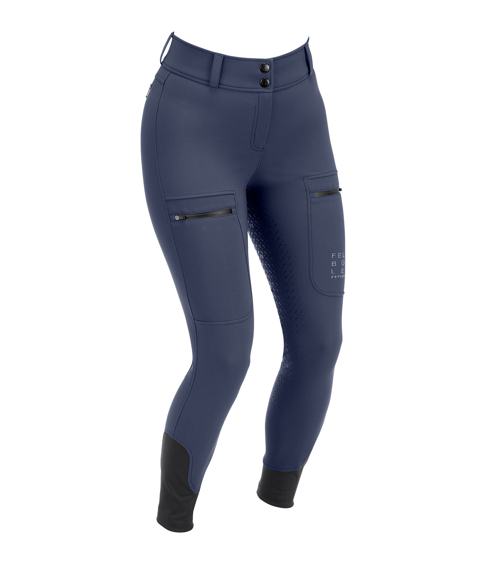 Pantaloni da equitazione termici softshell full grip Cosima