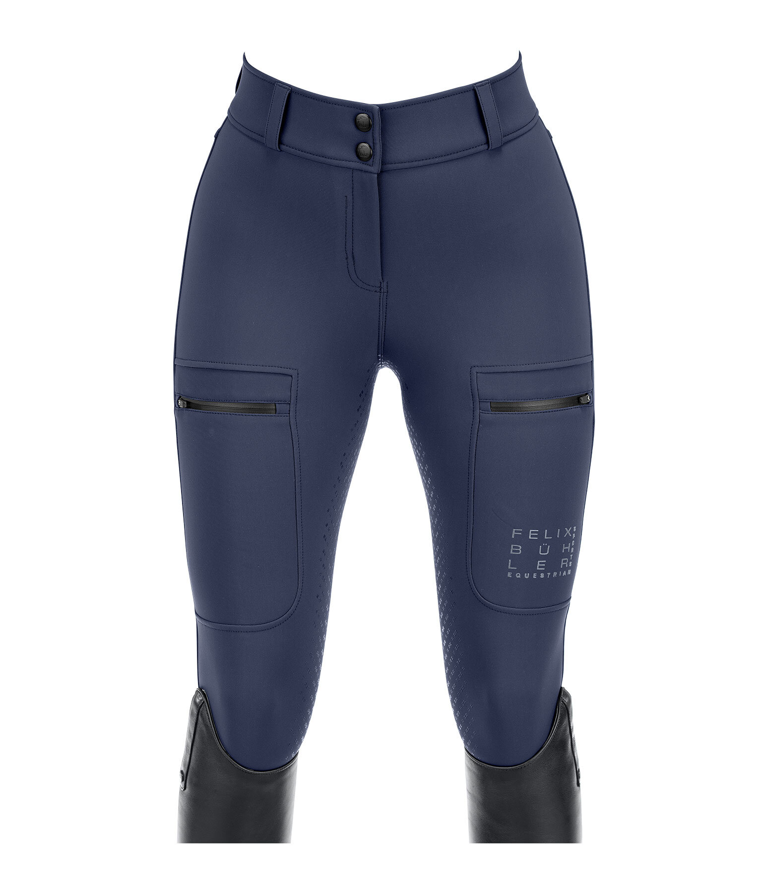 Pantaloni da equitazione termici softshell full grip Cosima