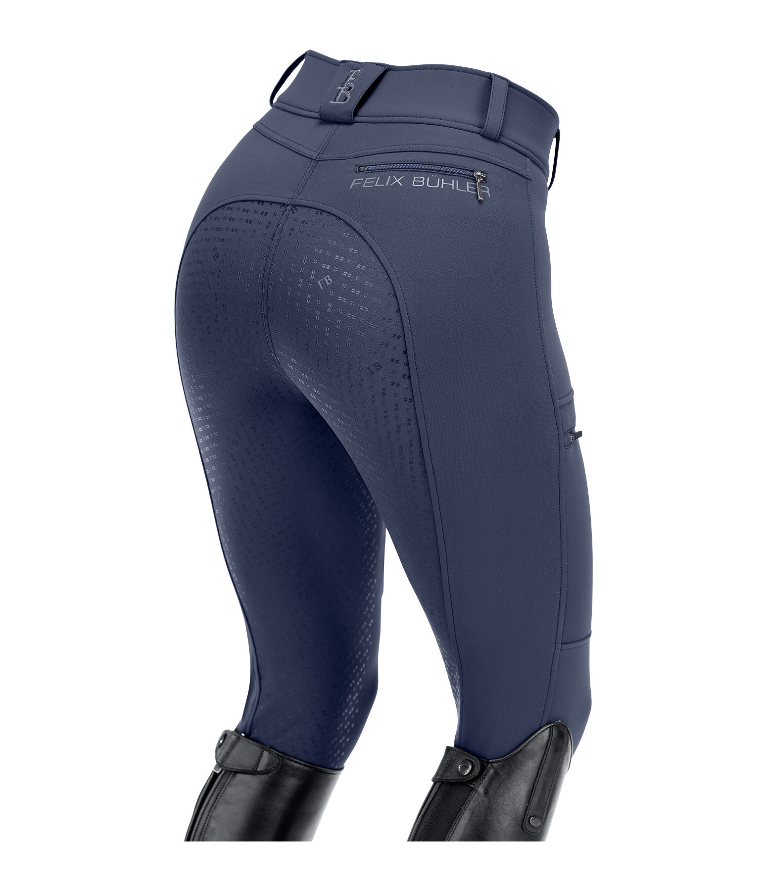 Pantaloni da equitazione termici softshell full grip Cosima