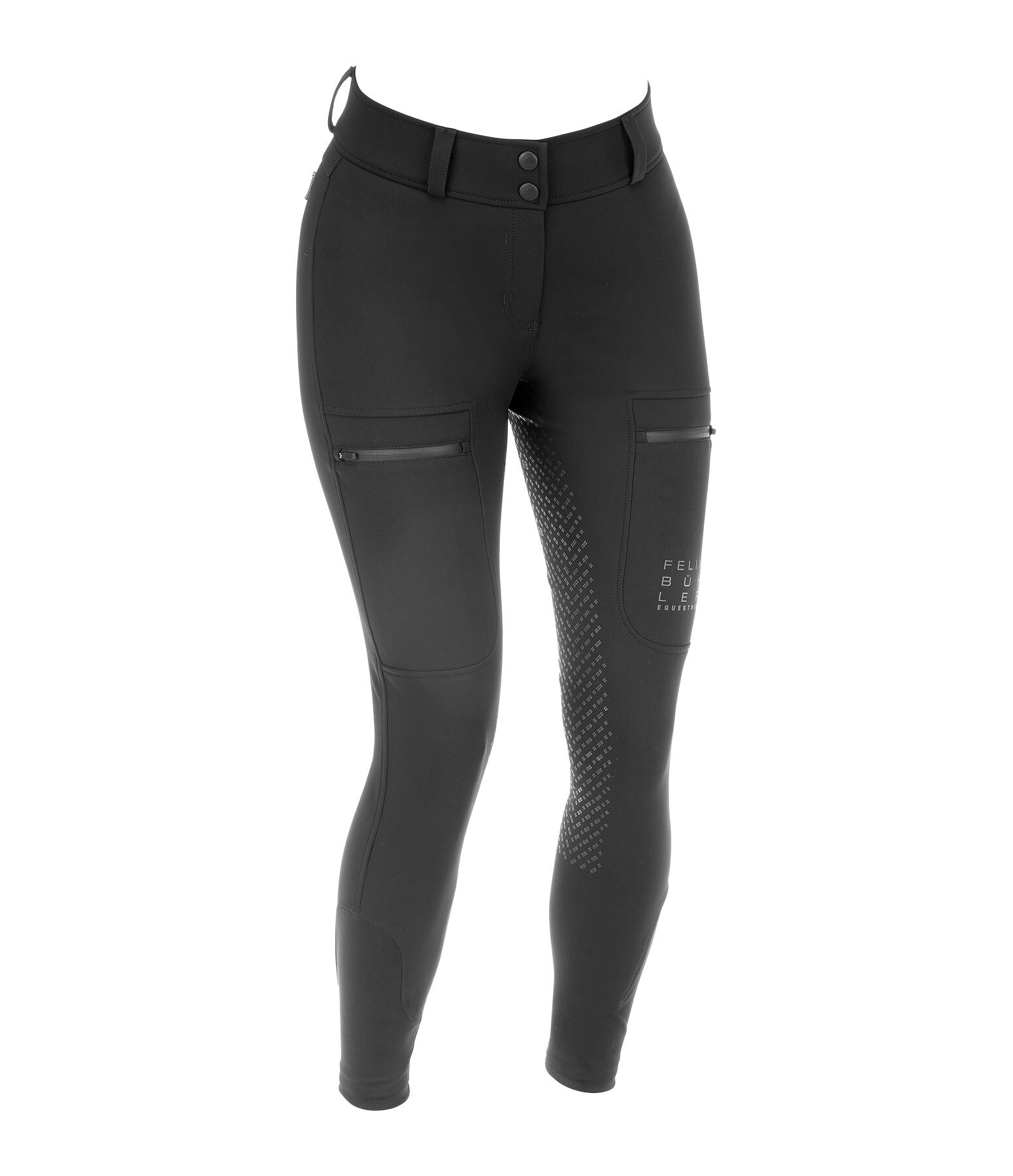Pantaloni da equitazione termici softshell full grip Cosima