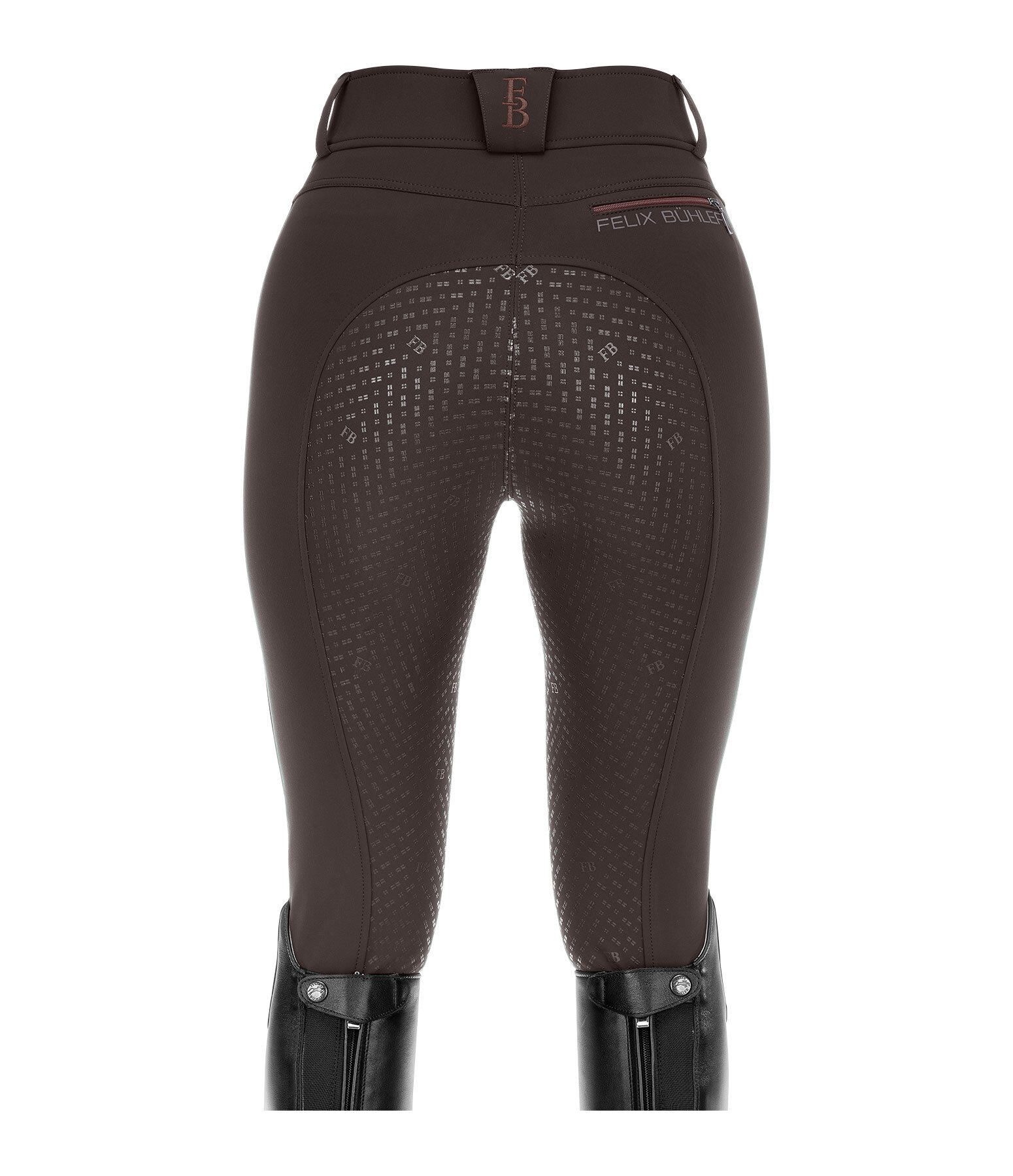 Pantaloni da equitazione termici softshell full grip Cosima