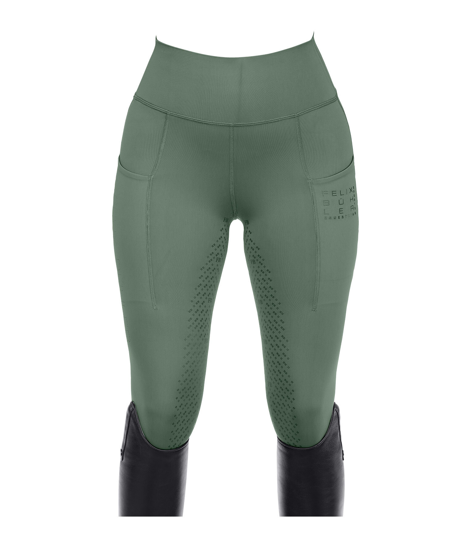 Leggings da equitazione full grip Ella