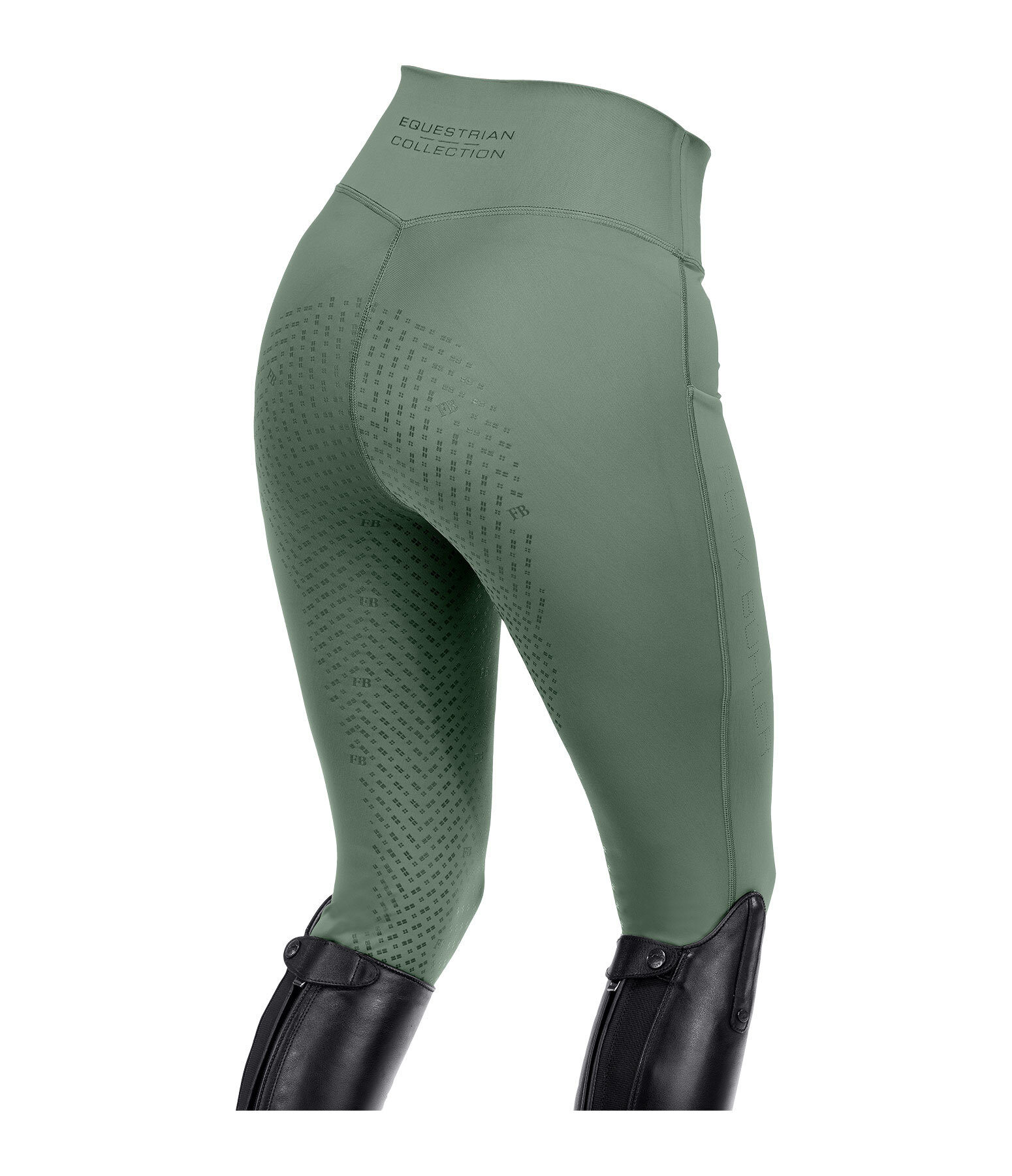 Leggings da equitazione full grip Ella