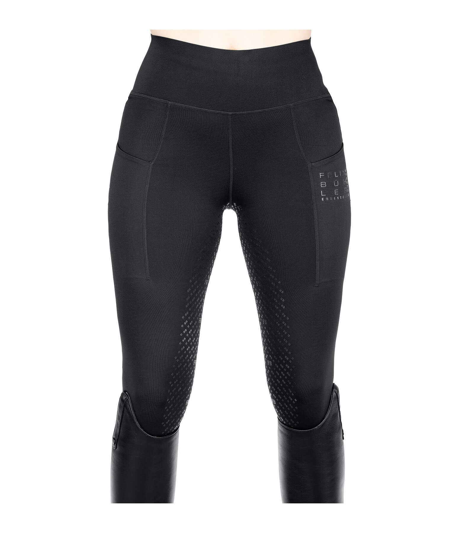 Leggings da equitazione full grip Ella