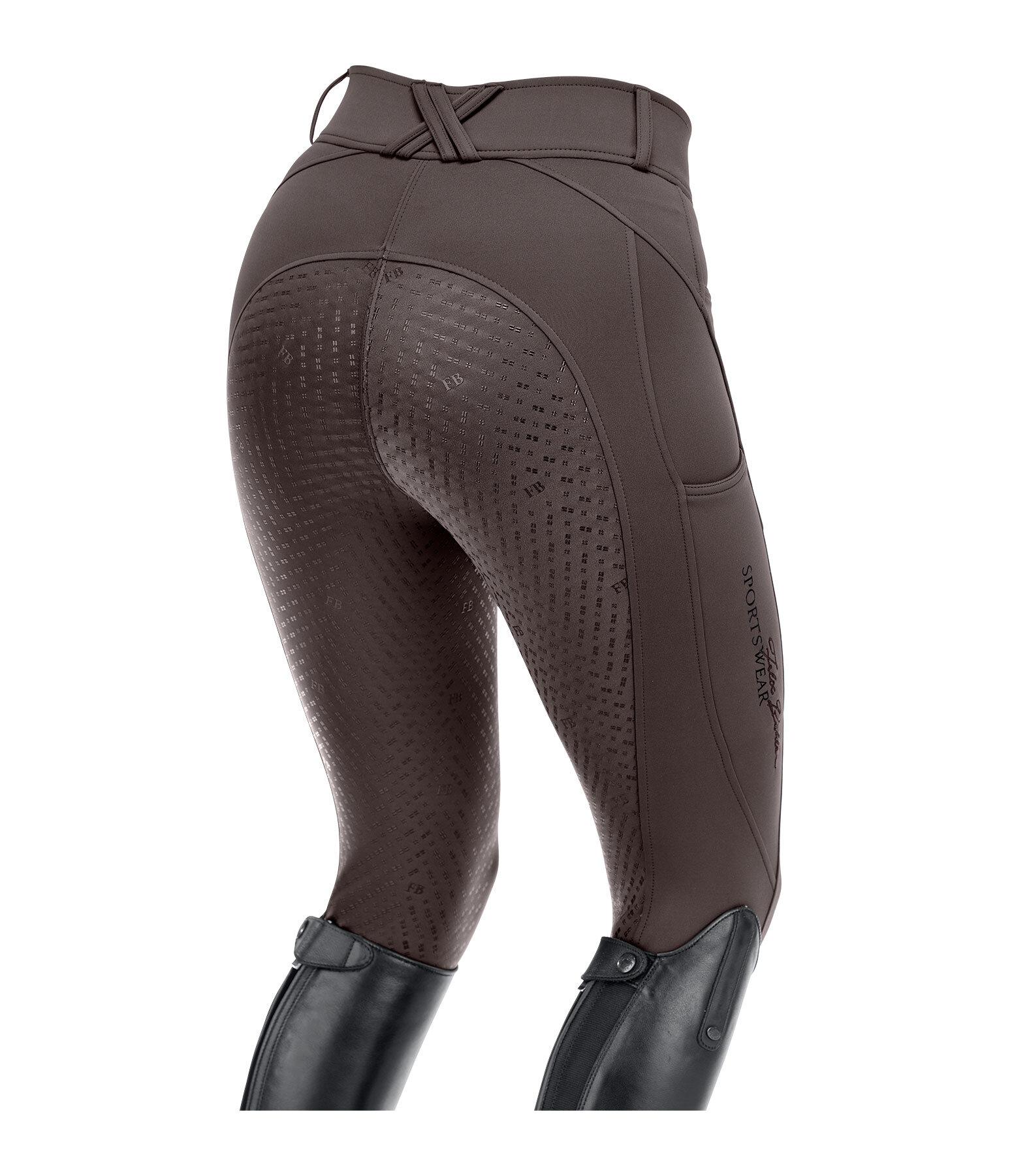 Pantaloni da equitazione full grip Compression Carolyn