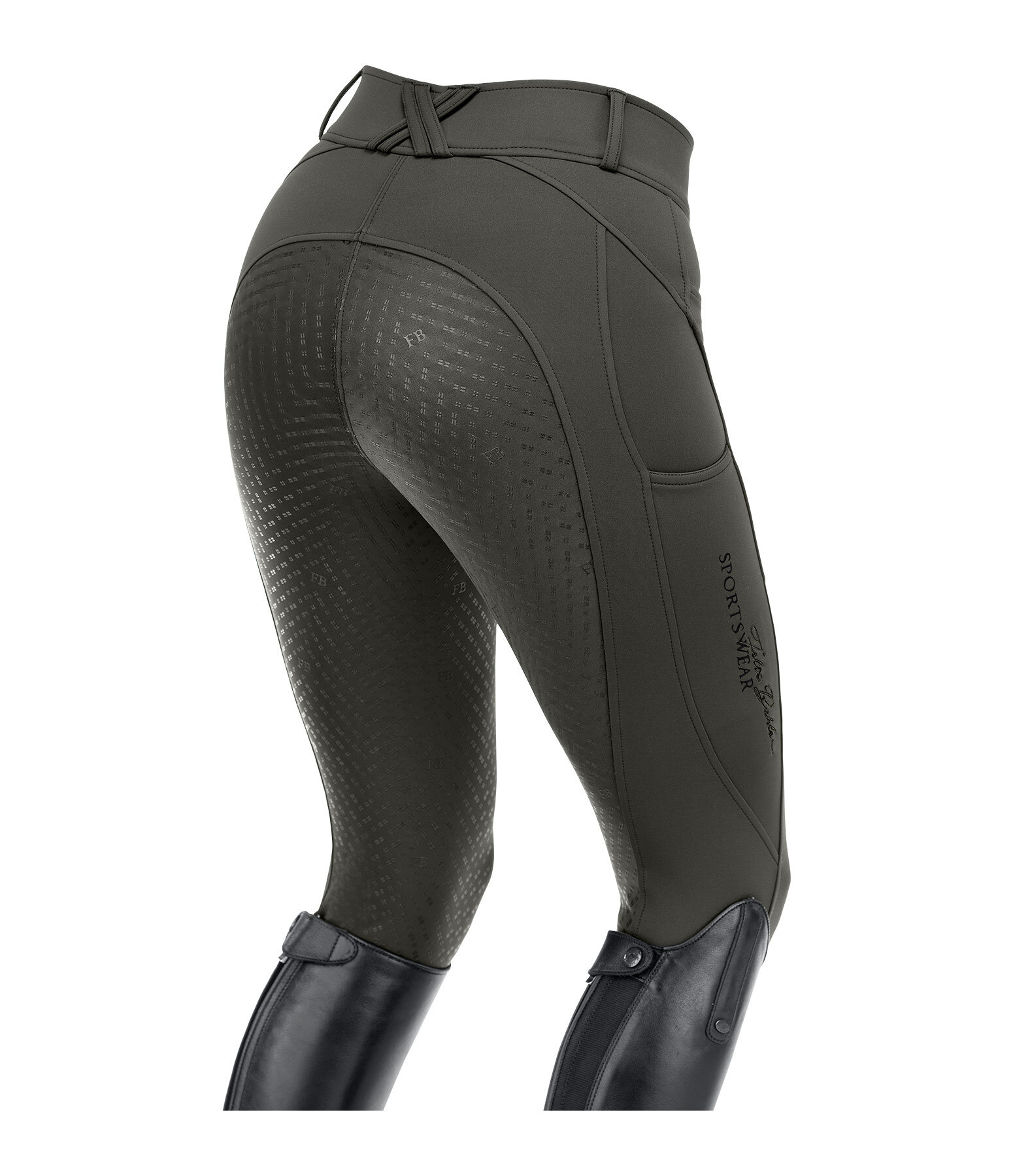 Pantaloni da equitazione full grip Compression Carolyn