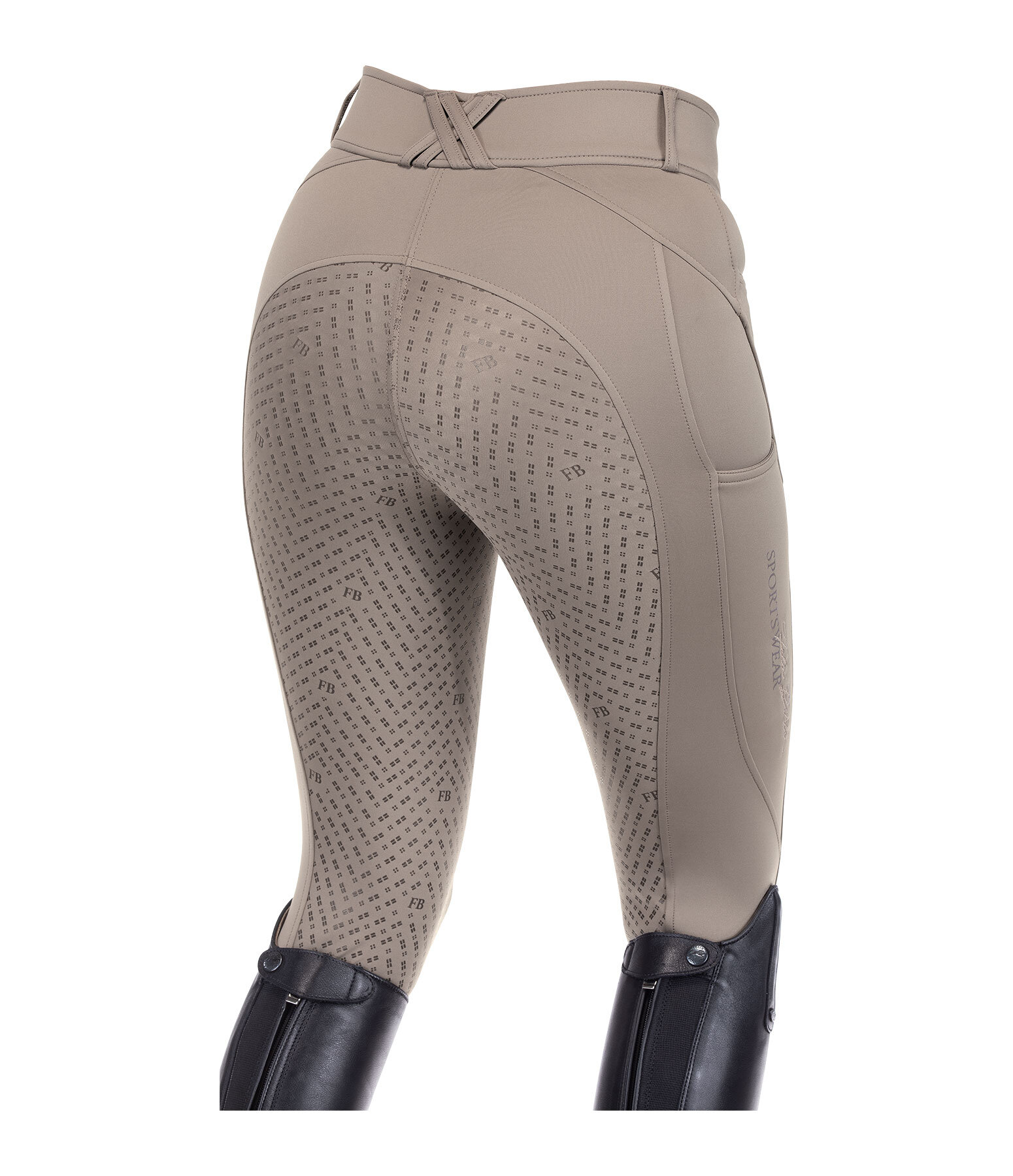 Pantaloni da equitazione full grip Compression Carolyn