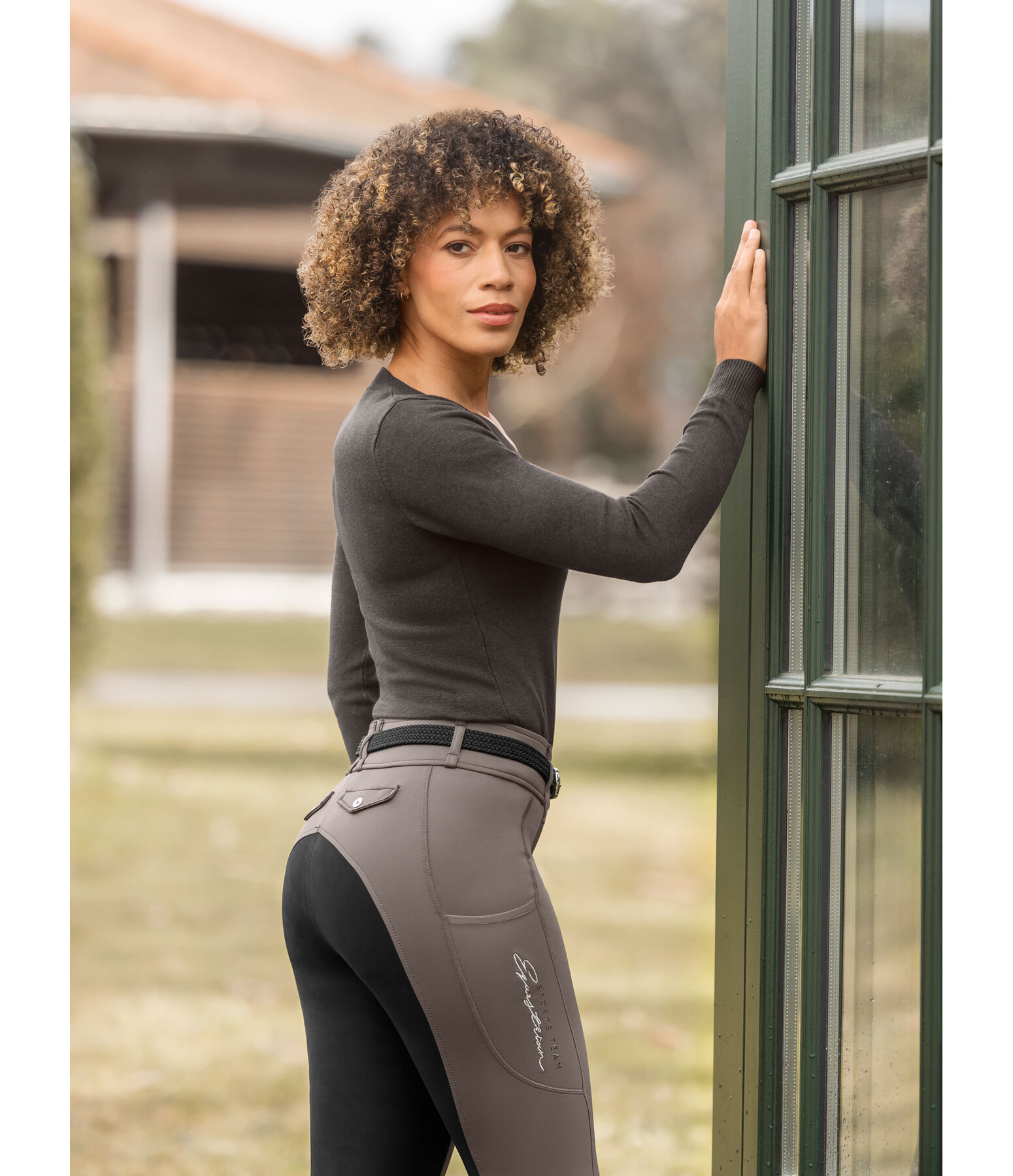 Pantaloni da equitazione full seat Compression Luisa CTS