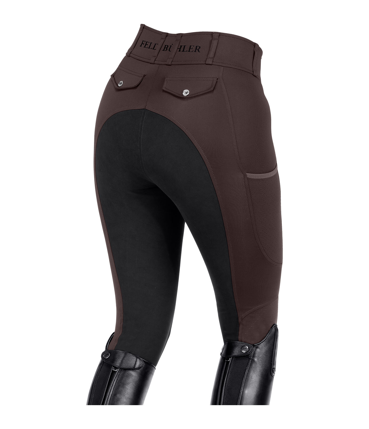 Pantaloni da equitazione hybrid full seat Mesh Denise CTS
