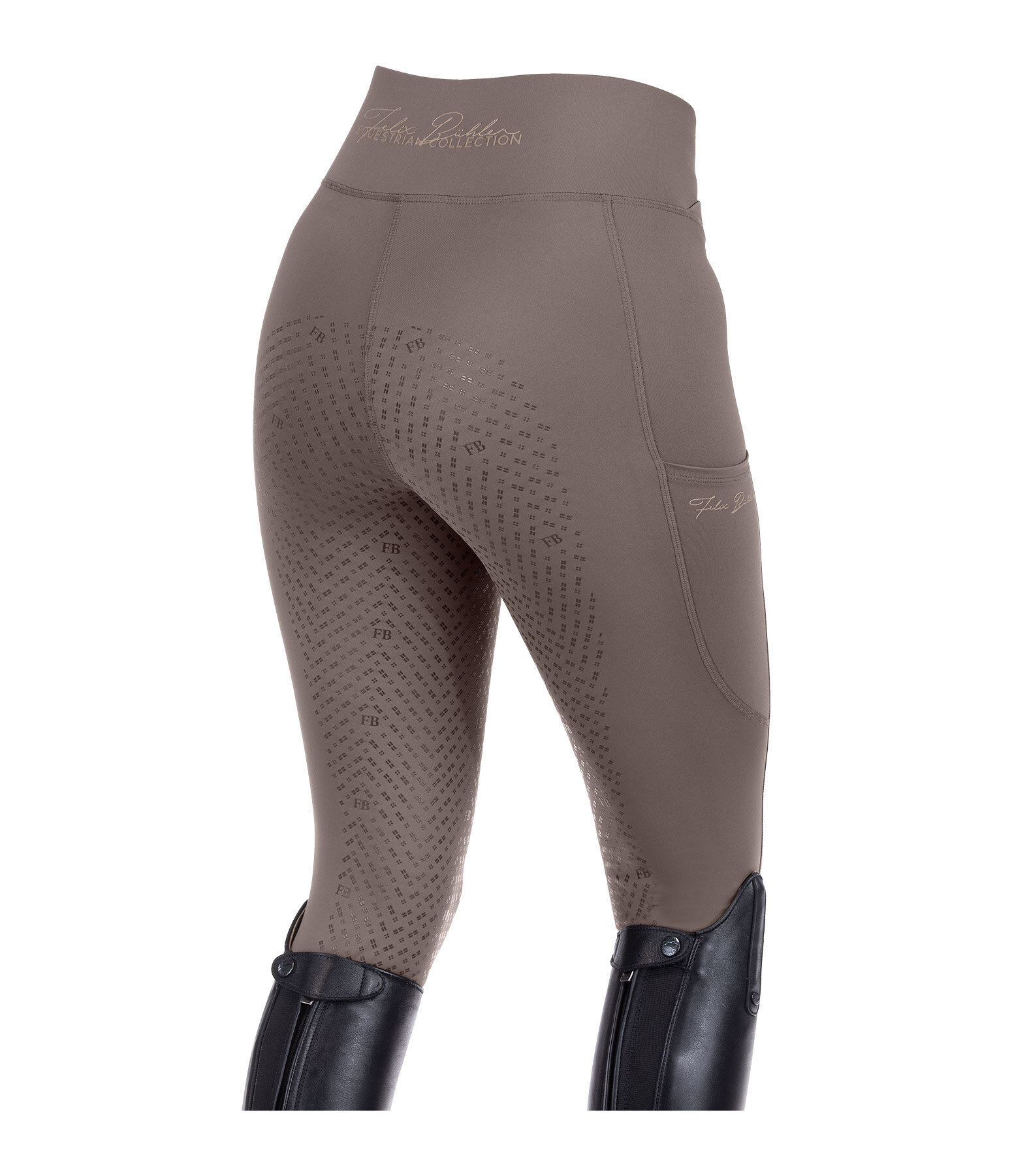 Leggings da equitazione full grip Katharina
