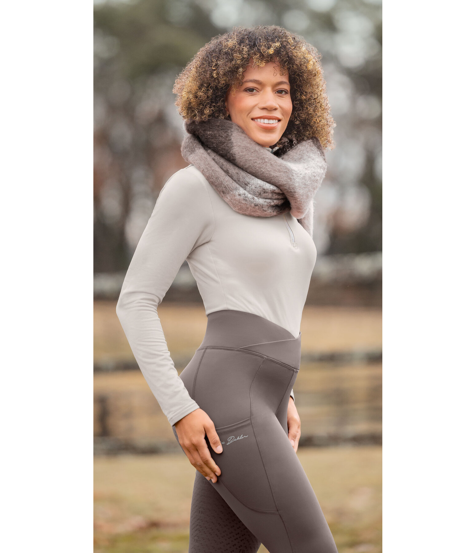 Leggings da equitazione full grip Katharina