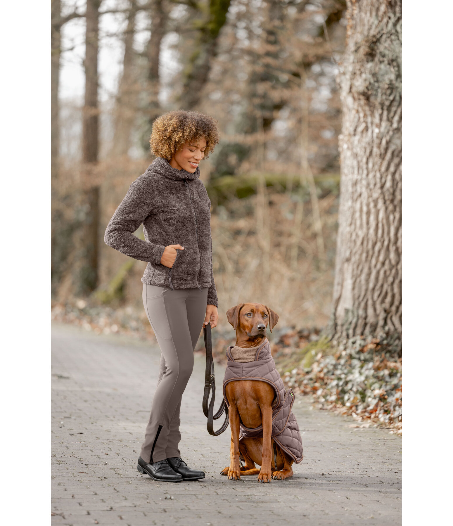 Pantaloni da equitazione jodhpur full grip Ellena