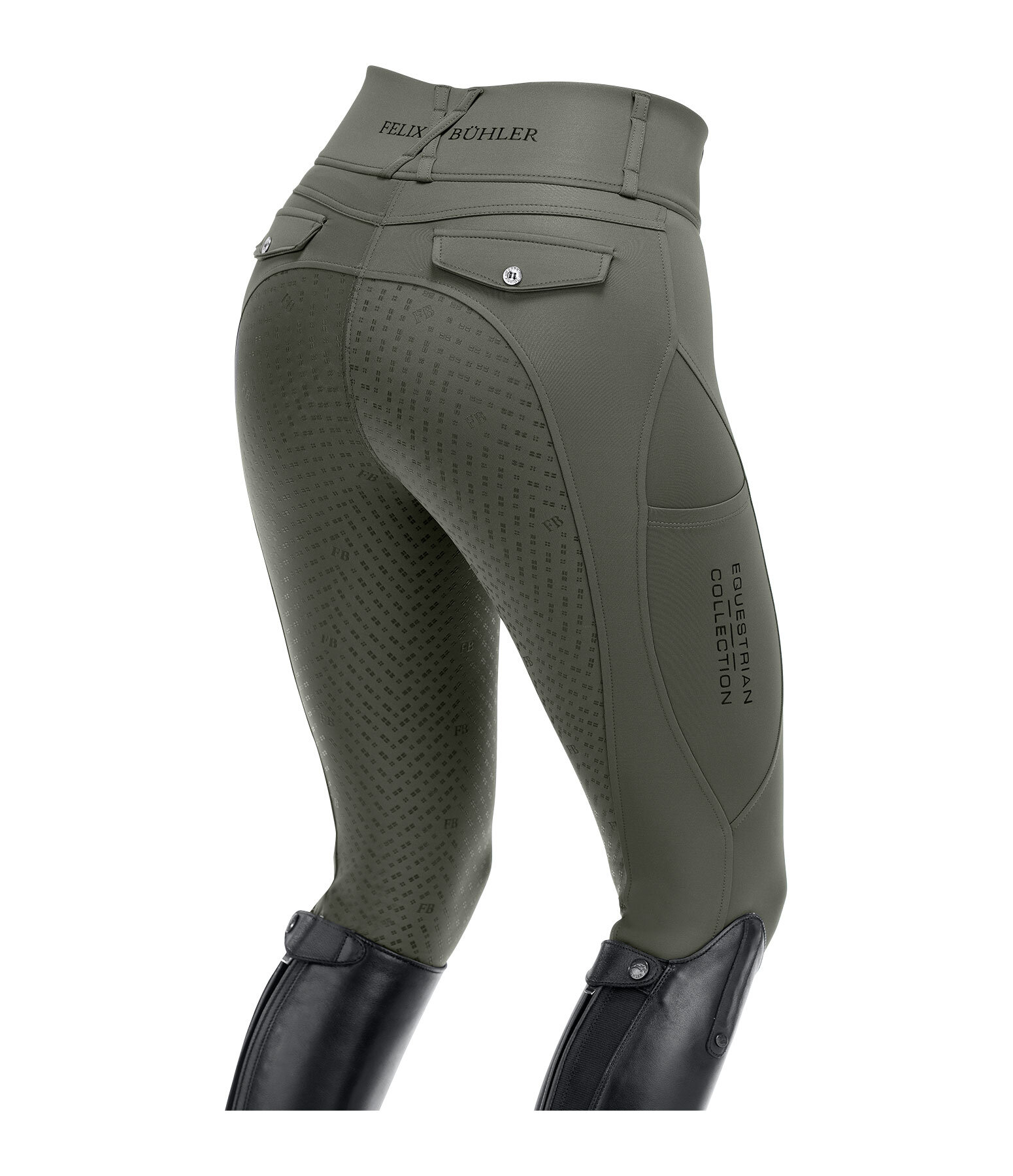 Leggings da equitazione full grip Compression Lilian