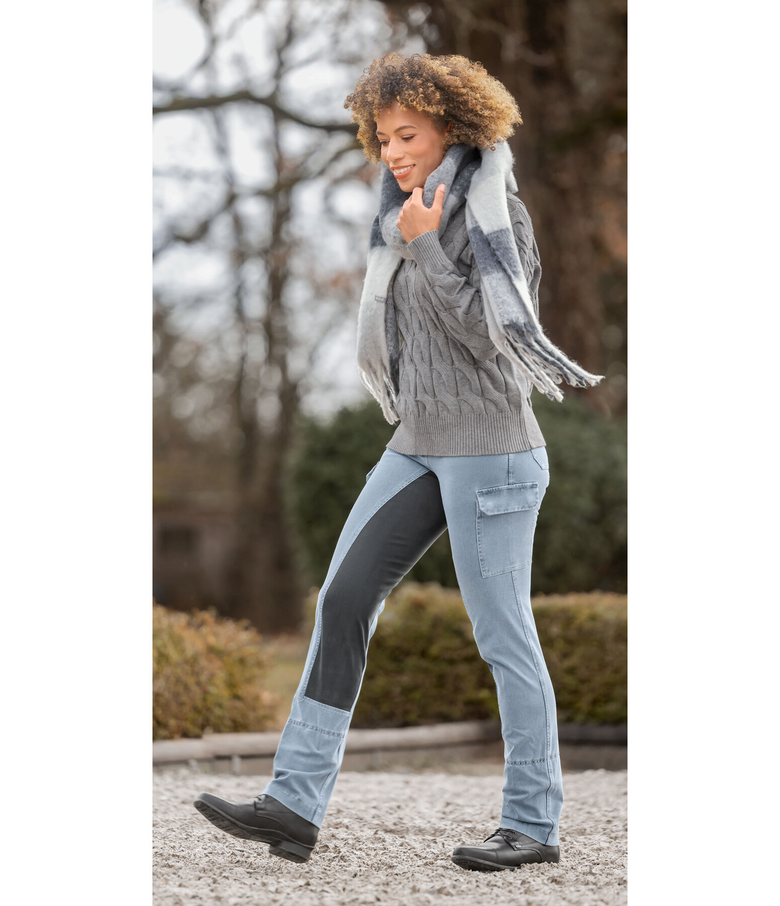 Pantaloni da equitazione jodhpur full seat Solene CTS