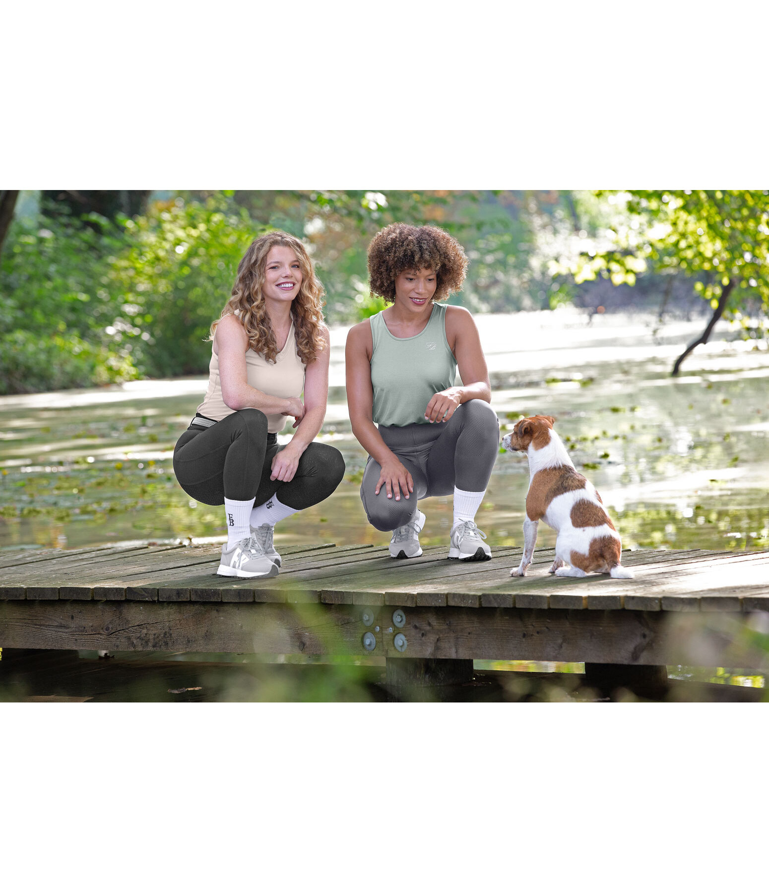 Leggings da equitazione full grip Libby