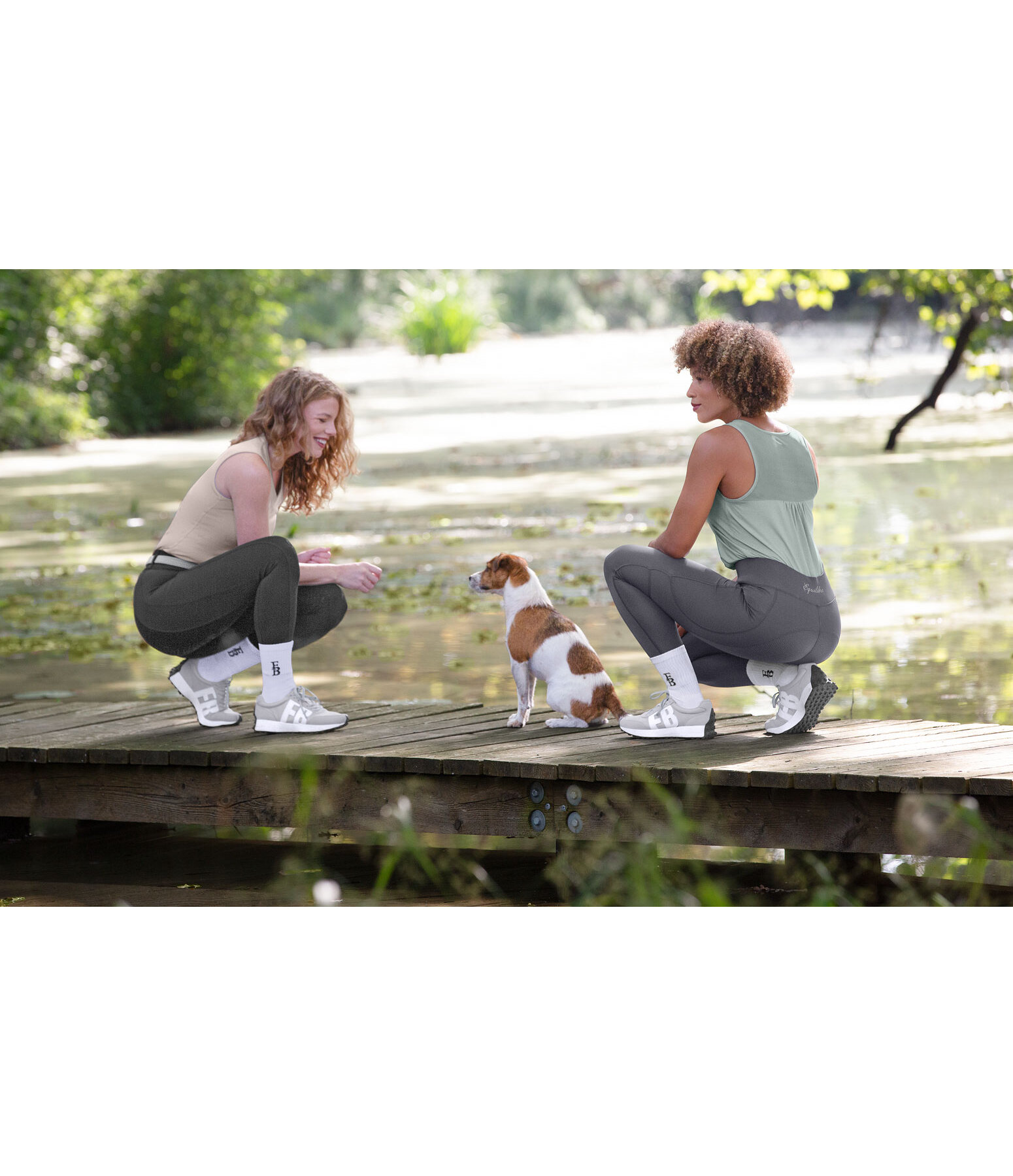 Leggings da equitazione full grip Libby