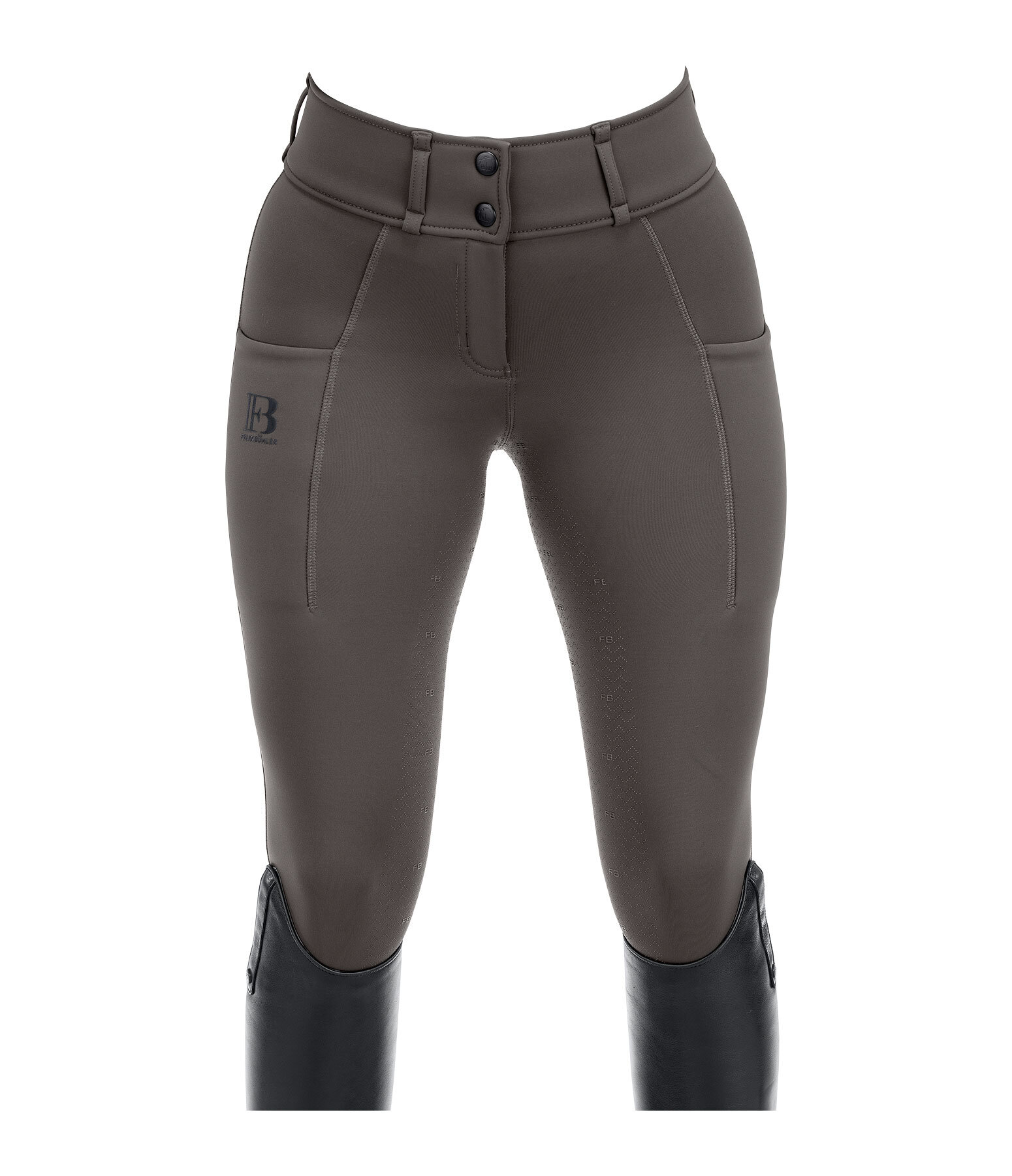 Pantaloni da equitazione hybrid termici full grip Tina