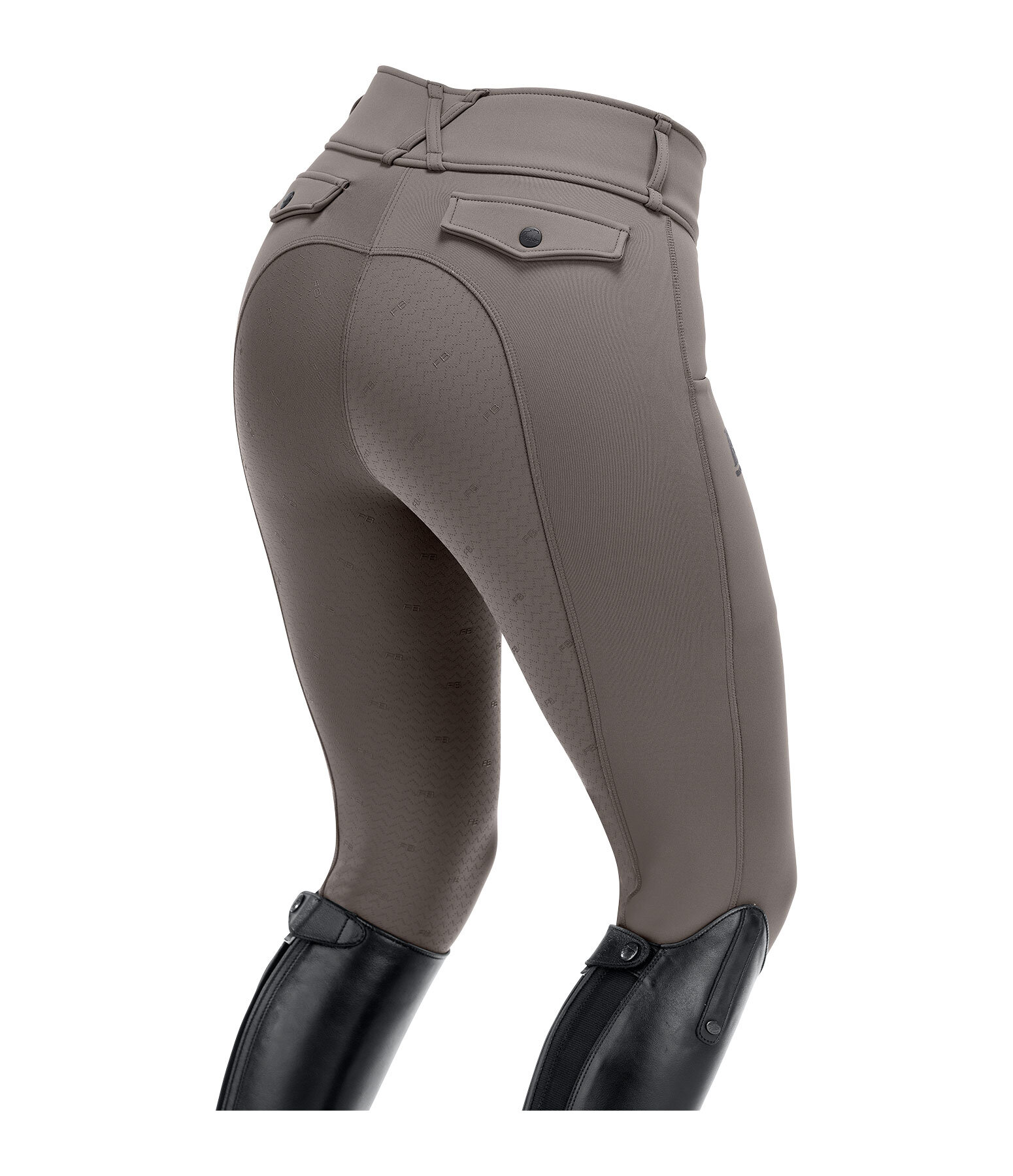Pantaloni da equitazione hybrid termici full grip Tina