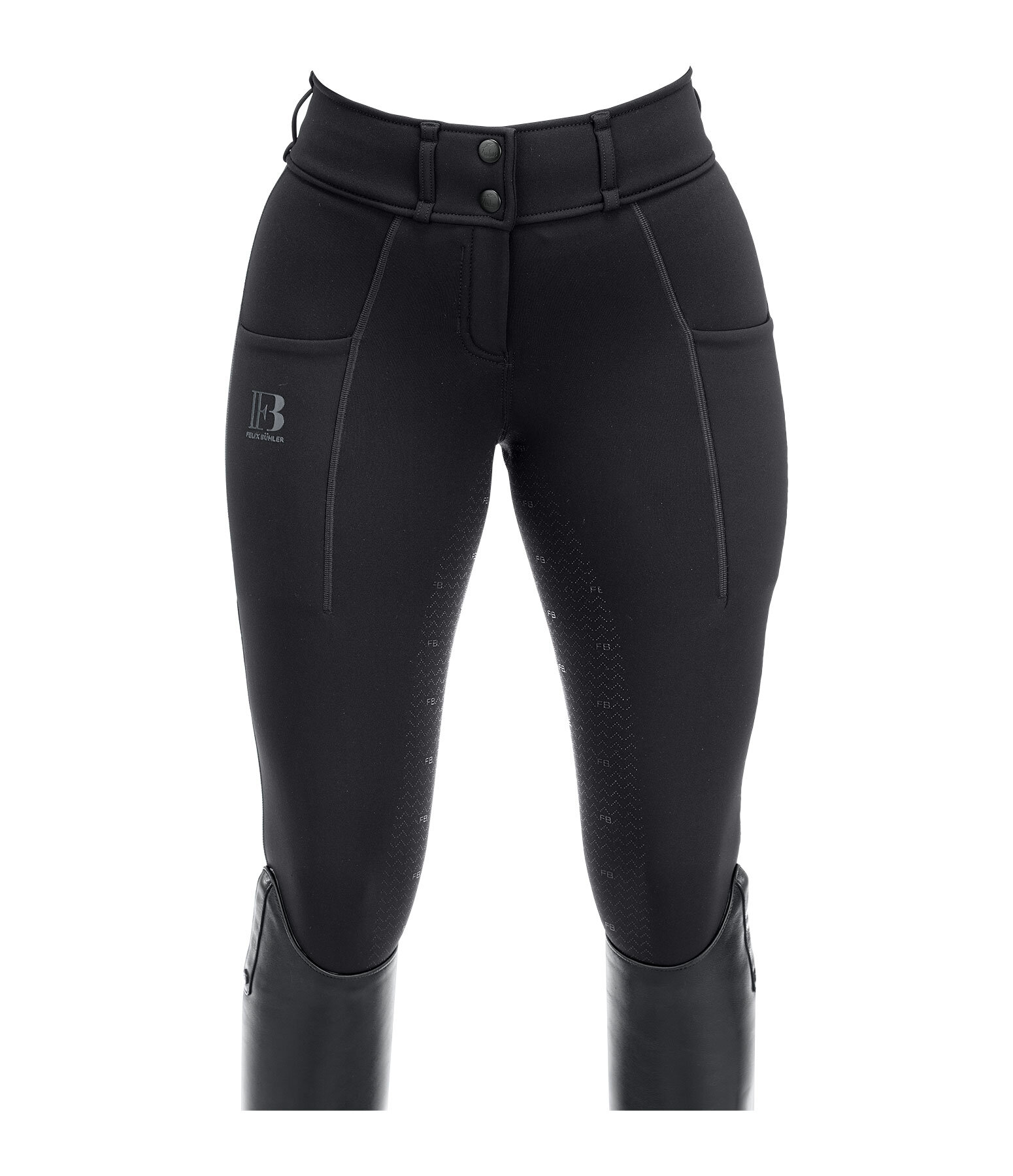 Pantaloni da equitazione hybrid termici full grip Tina