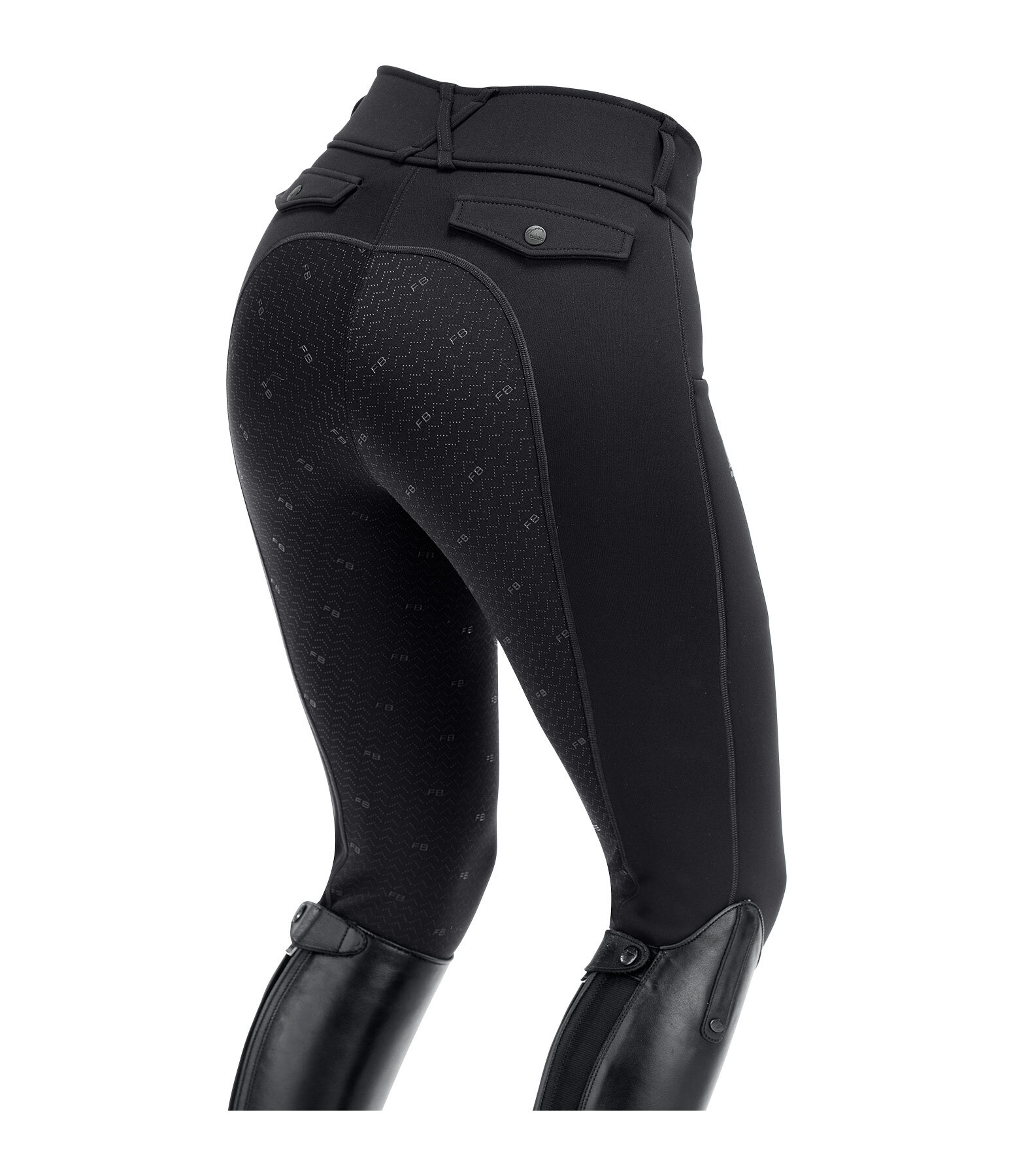 Pantaloni da equitazione hybrid termici full grip Tina