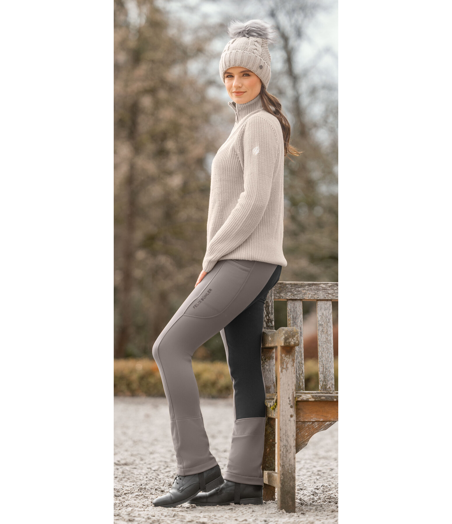 Pantaloni da equitazione hybrid termici jodhpur Janne CTS