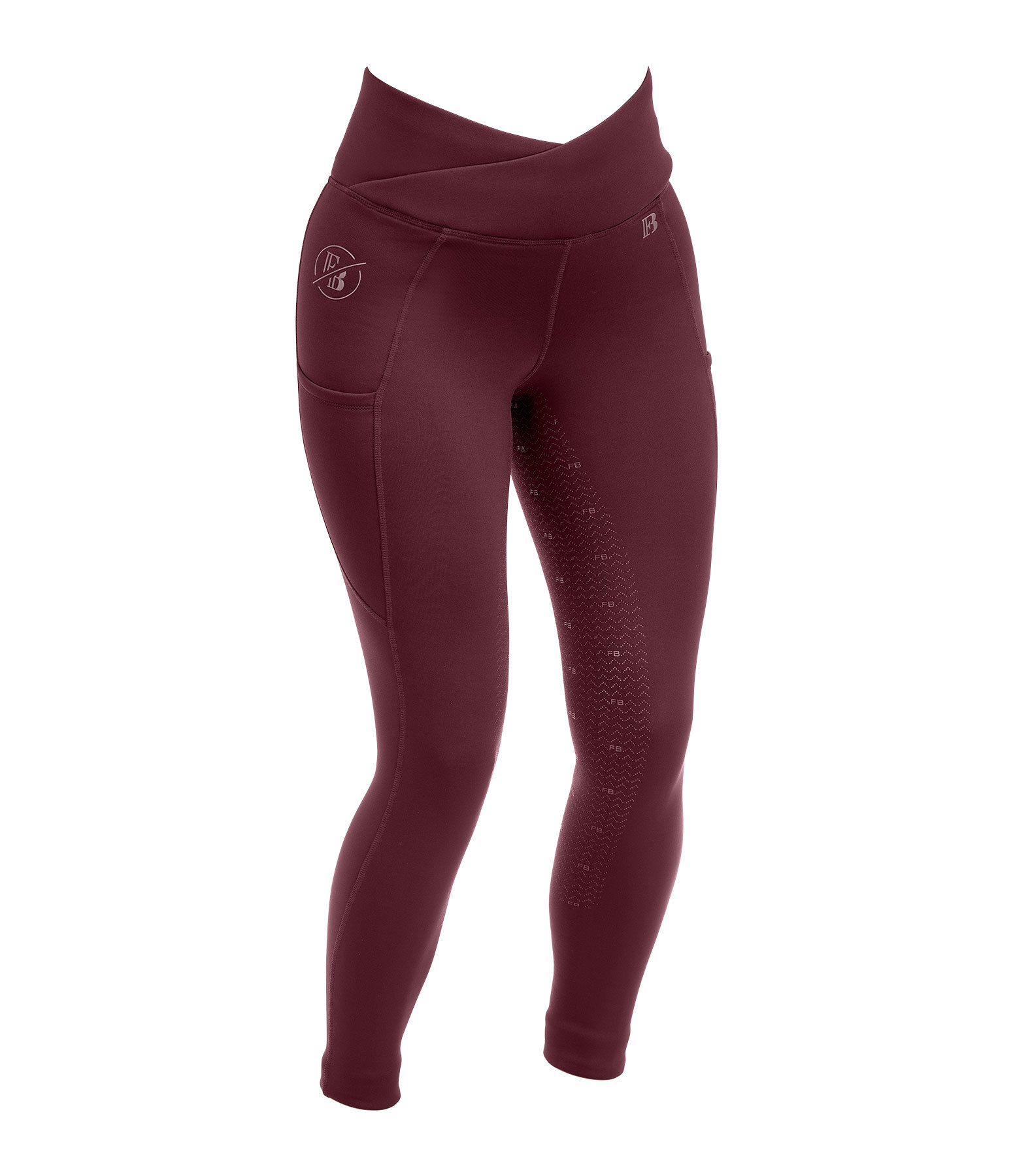 Leggings da equitazione invernali full grip Emilia