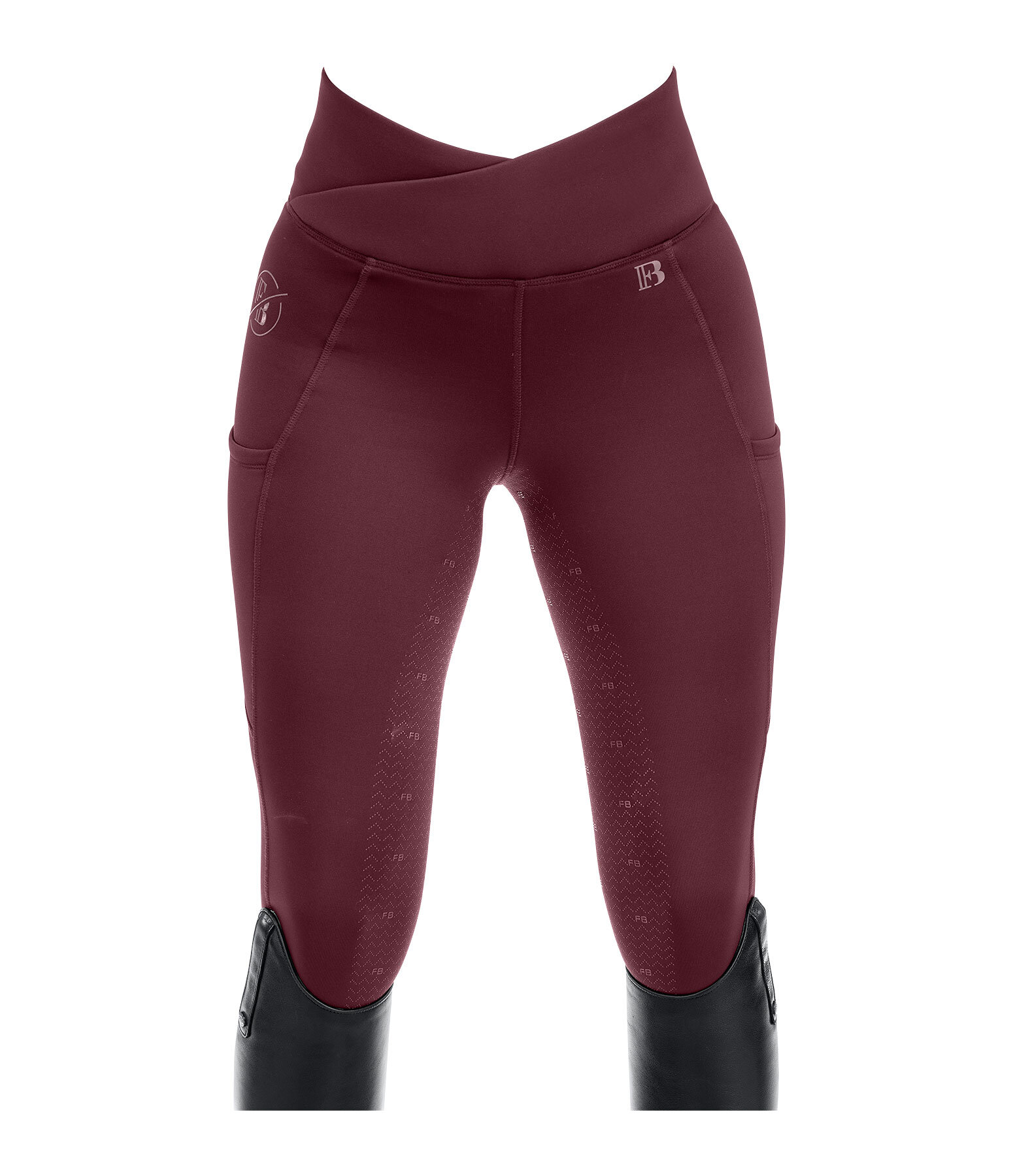 Leggings da equitazione invernali full grip Emilia