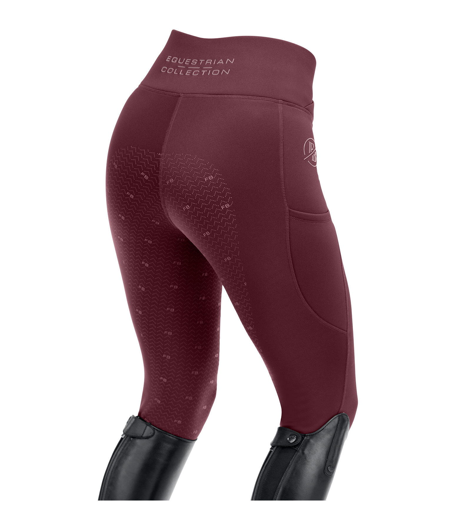 Leggings da equitazione invernali full grip Emilia