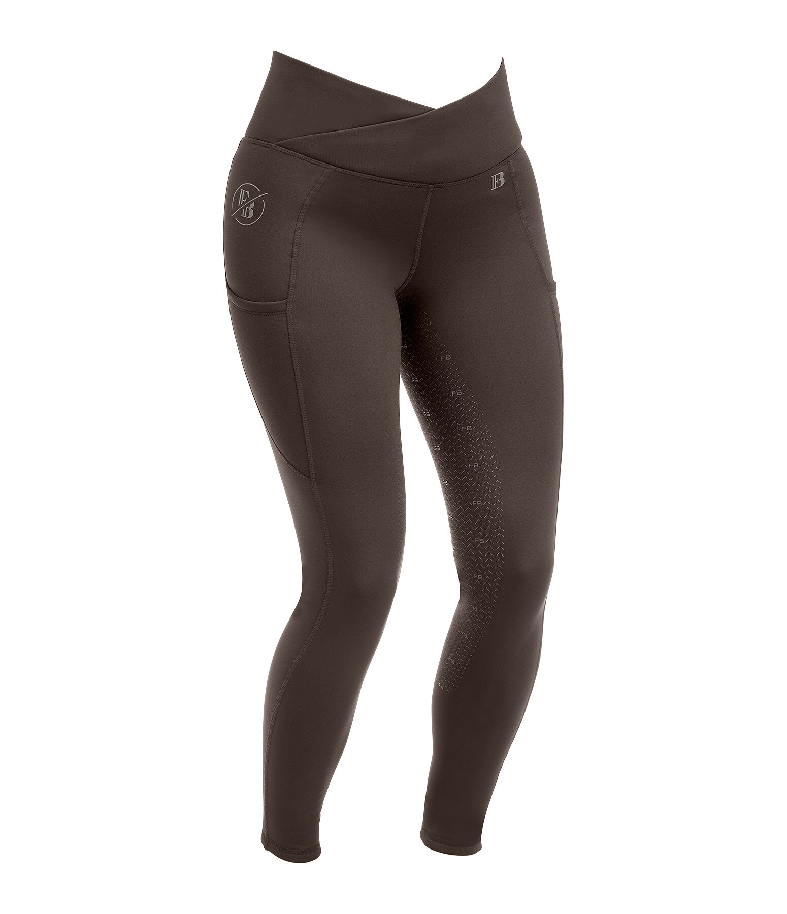Leggings da equitazione invernali full grip Emilia