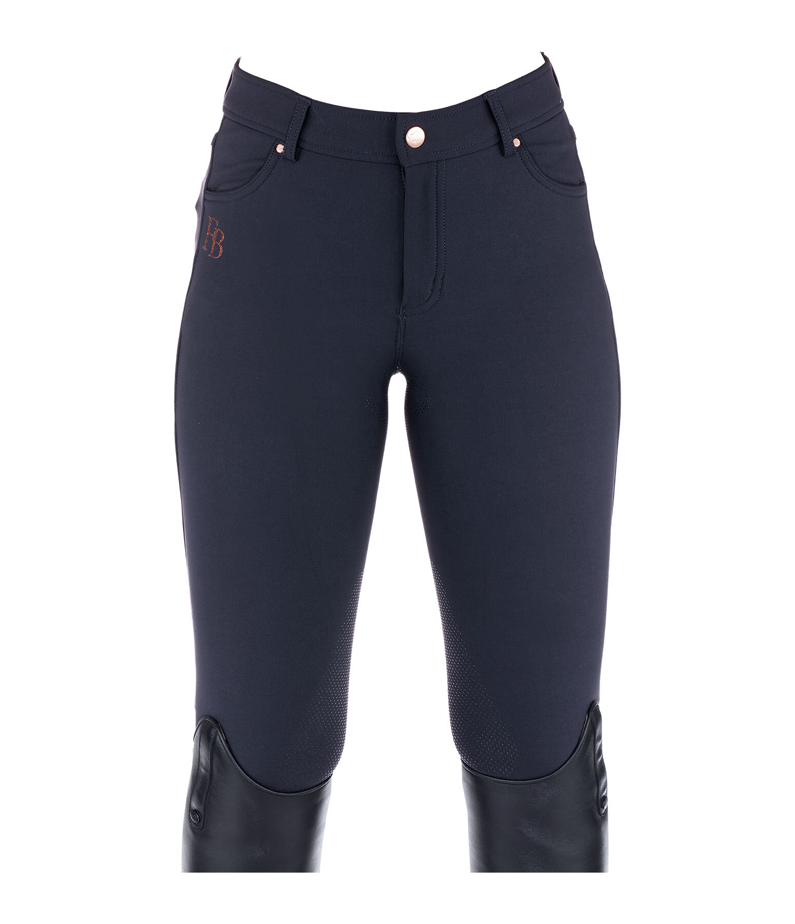 Pantaloni da equitazione con grip al ginocchio per bambini Grace