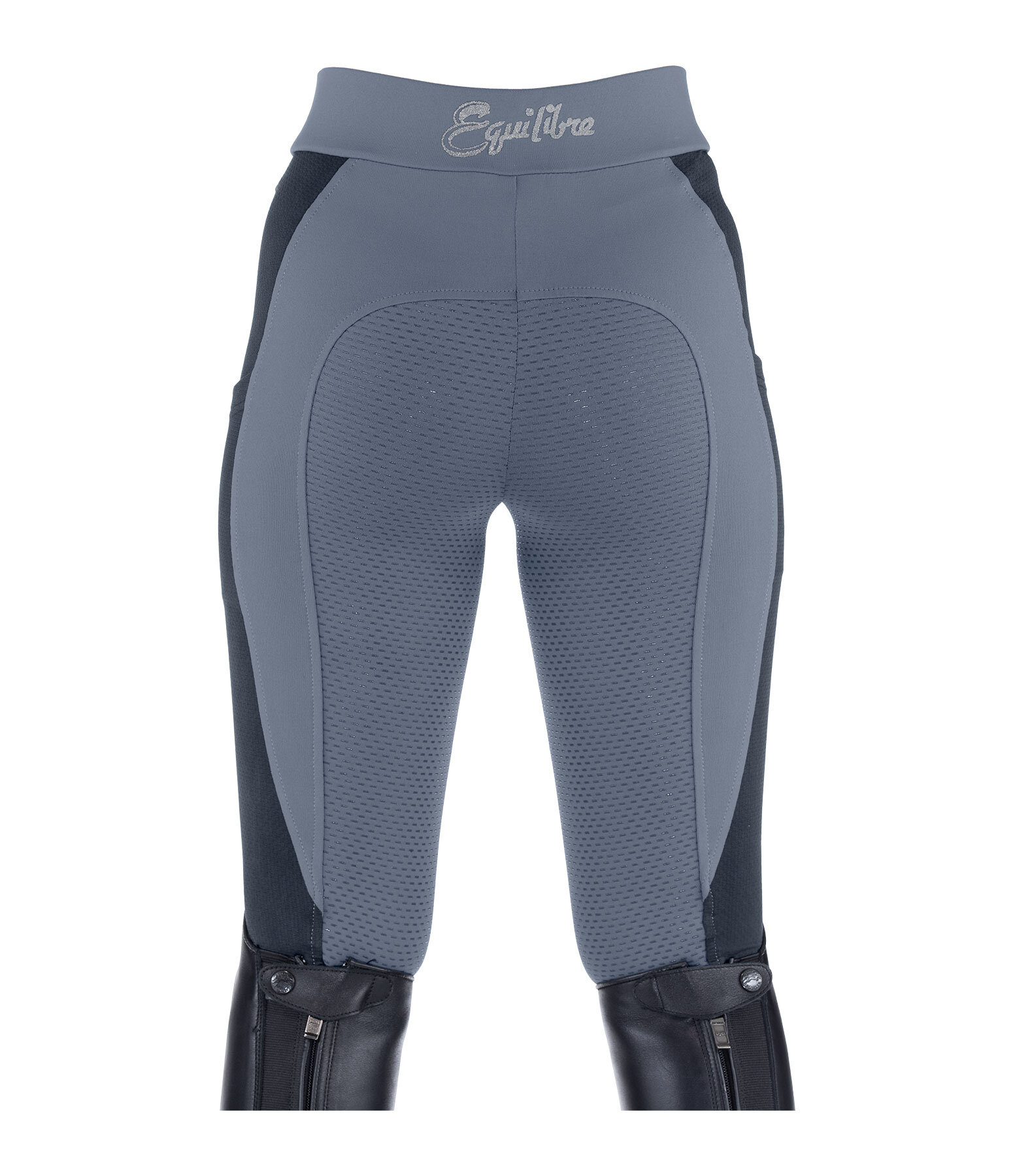 Leggings da equitazione estivi full grip per bambini Mesh Jascha