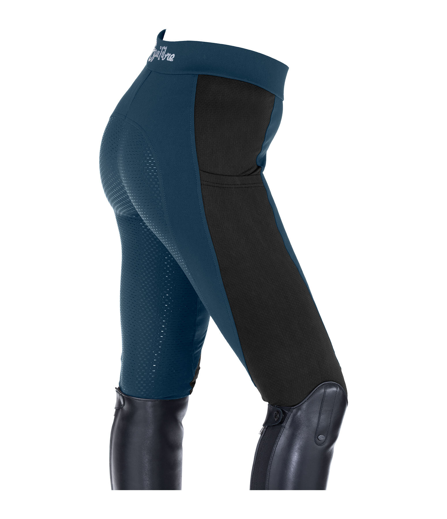 Leggings da equitazione estivi full grip per bambini Mesh Jascha