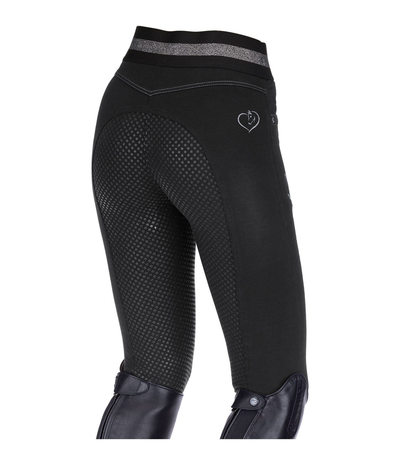 Leggings da equitazione full grip per bambini Nivia II