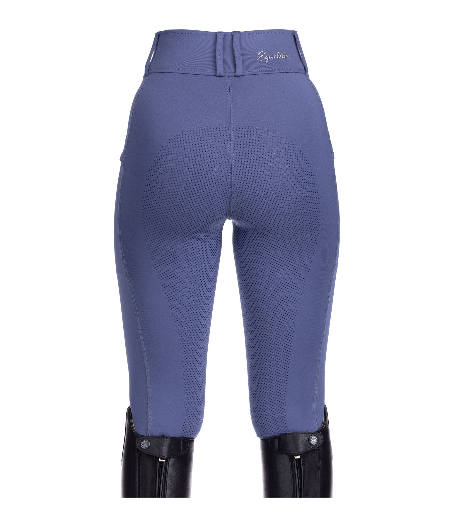 Pantaloni da equitazione hybrid full grip per bambini Ilva