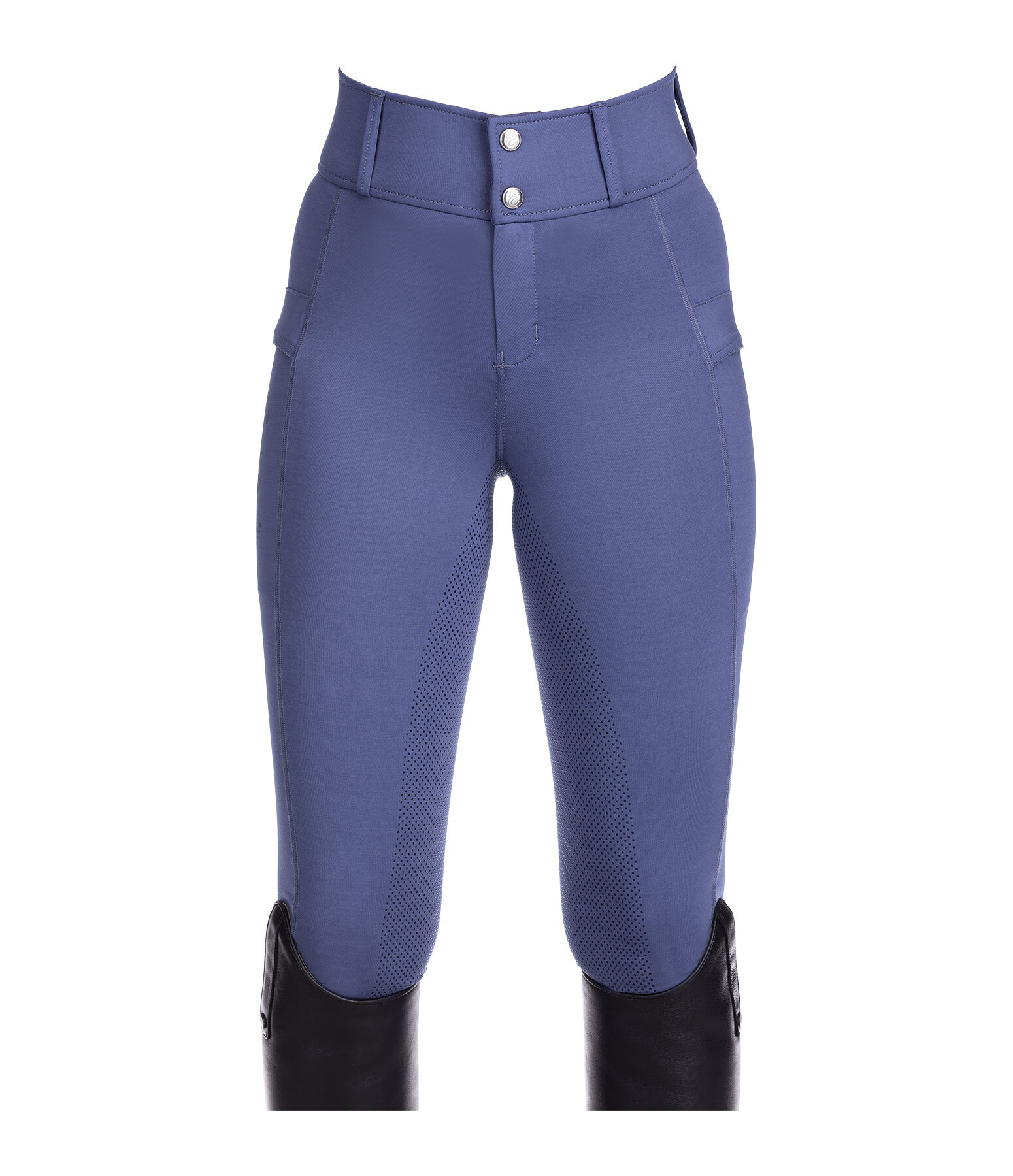 Pantaloni da equitazione hybrid full grip per bambini Ilva