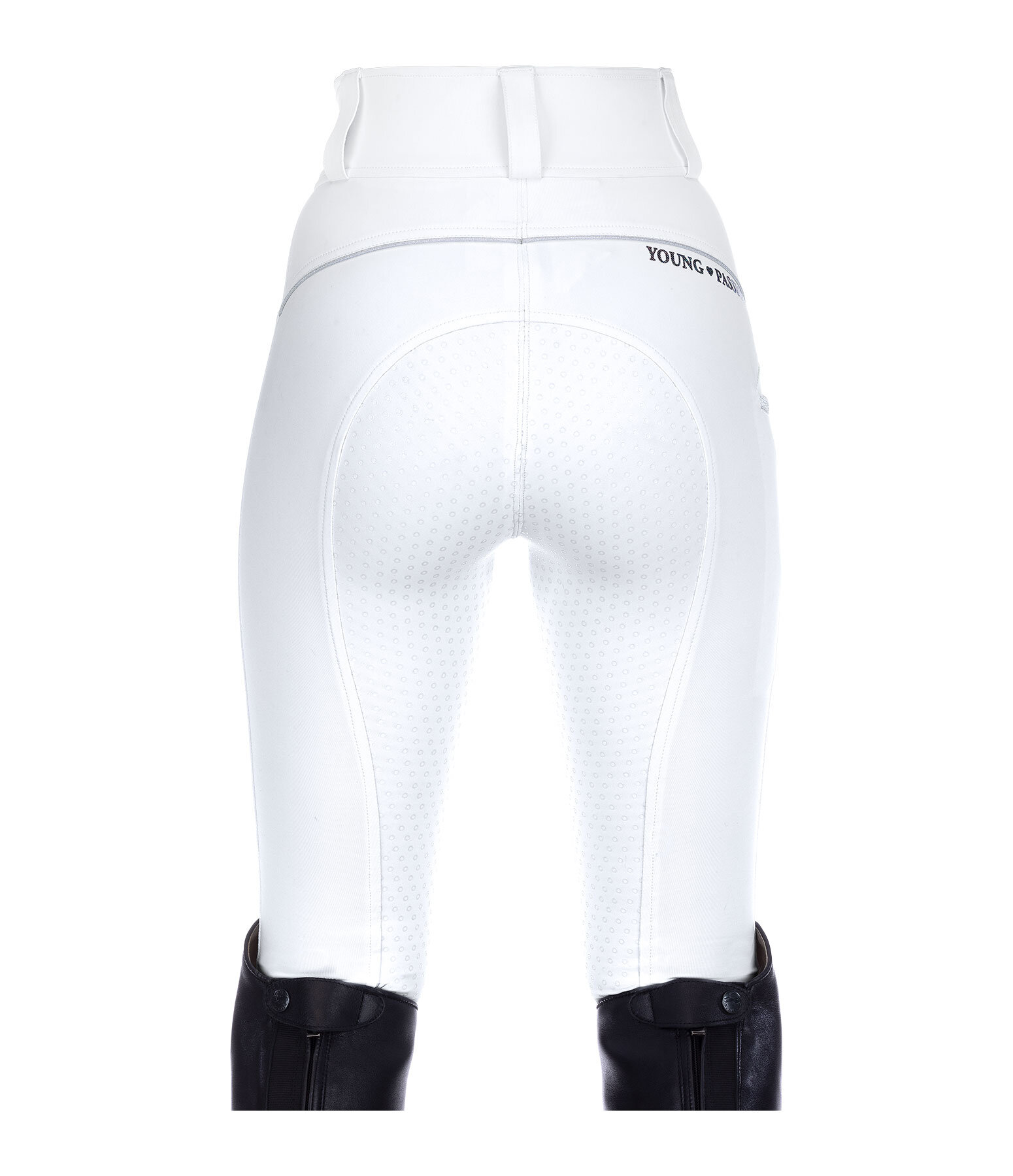 Pantaloni da equitazione hybrid full grip per bambini Jola