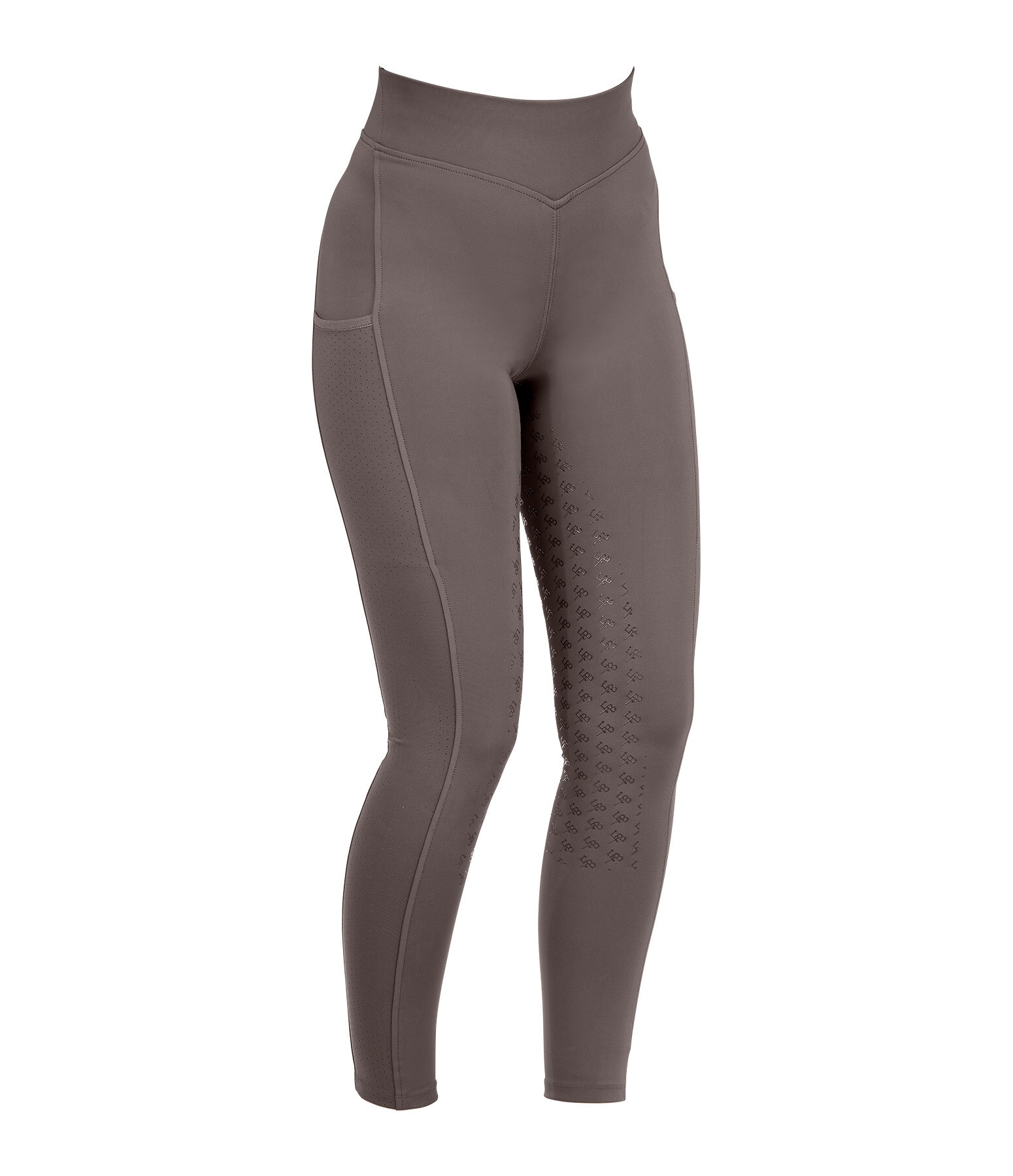 Leggings da equitazione full grip per bambini Laser Cut