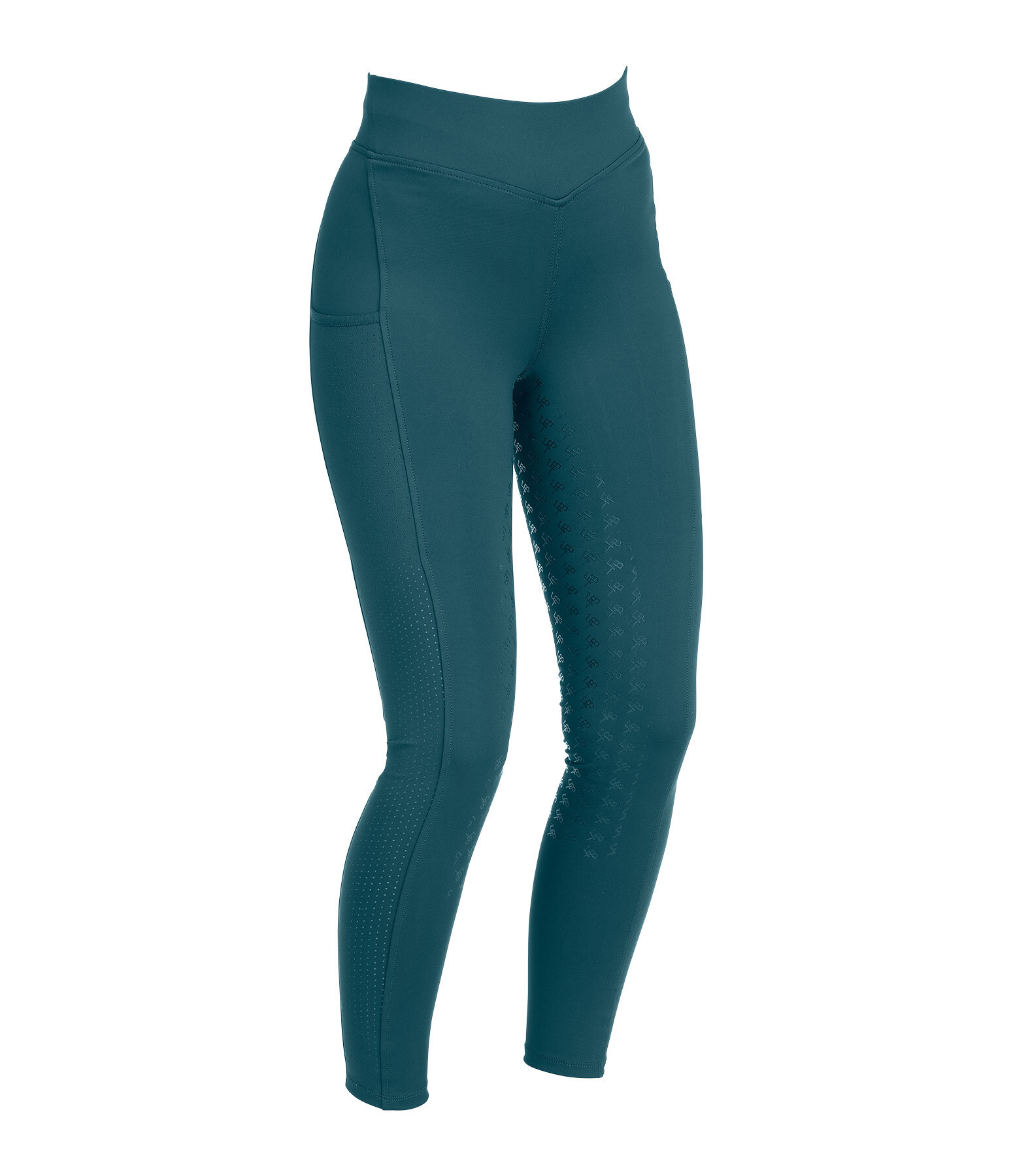 Leggings da equitazione full grip per bambini Laser Cut