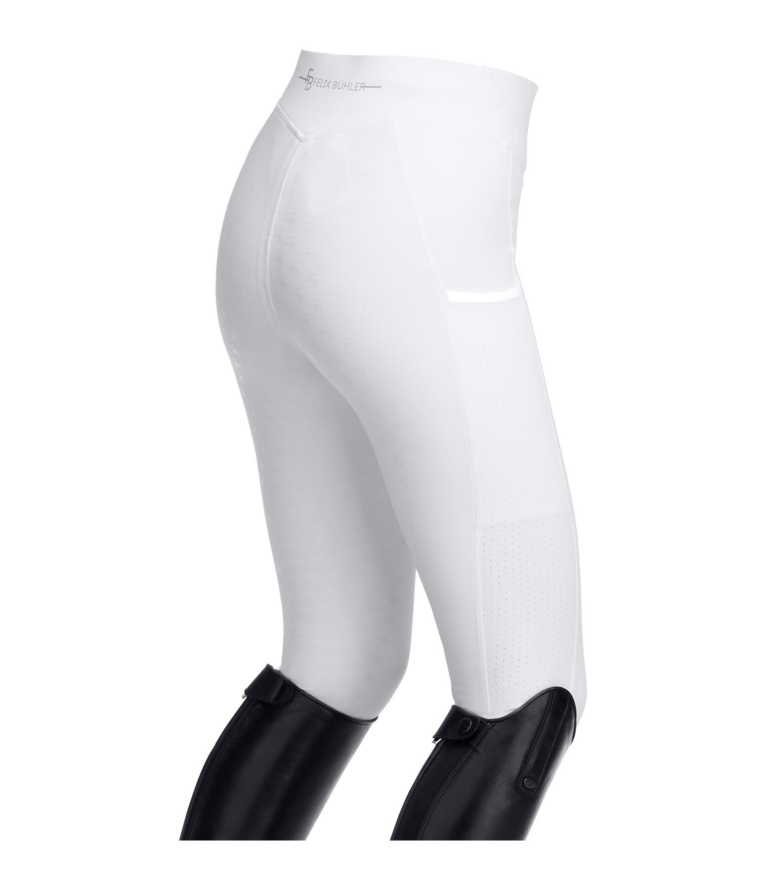 Leggings da equitazione full grip per bambini Laser Cut