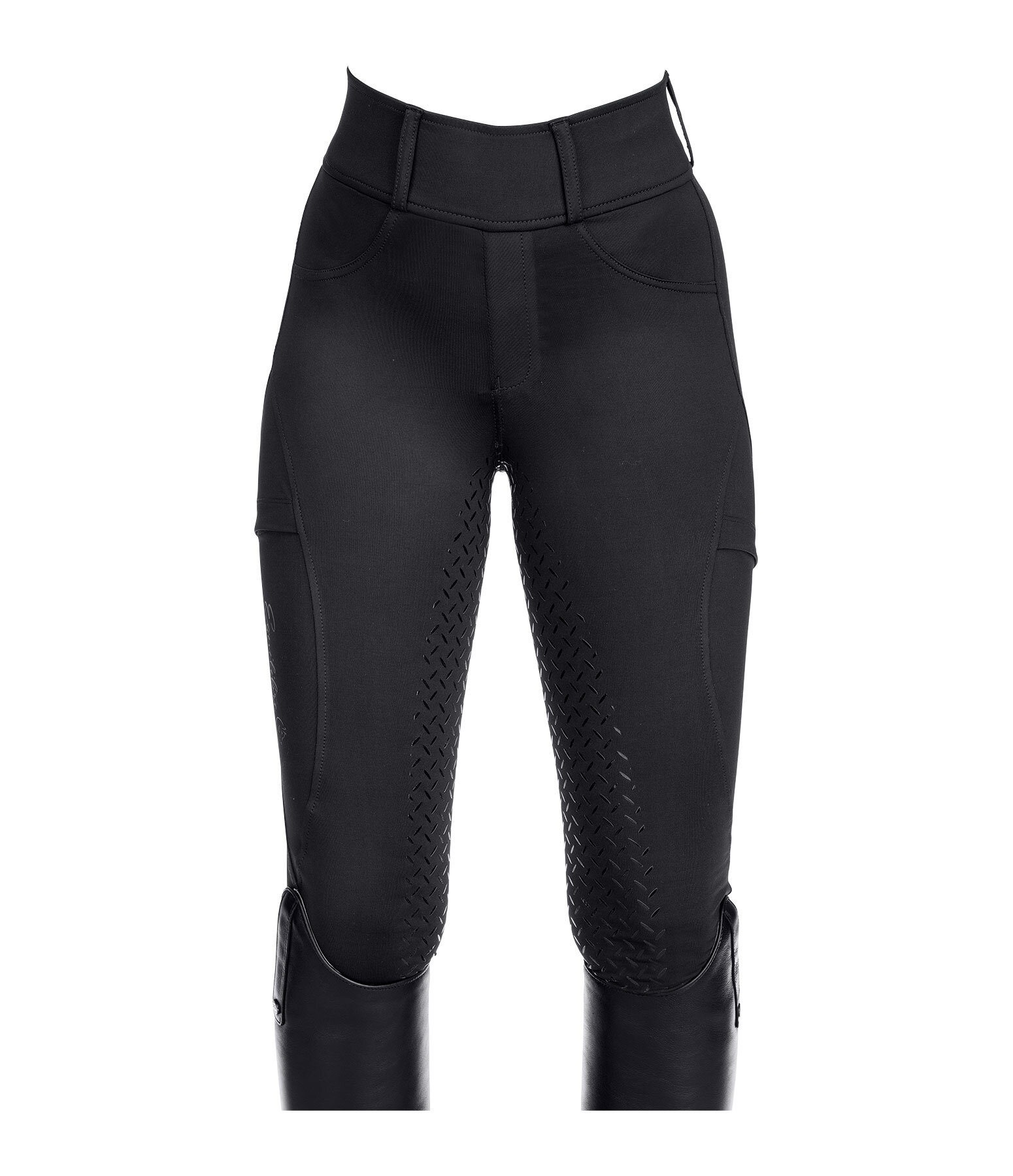 Leggings da equitazione hybrid full grip per bambini Eloise
